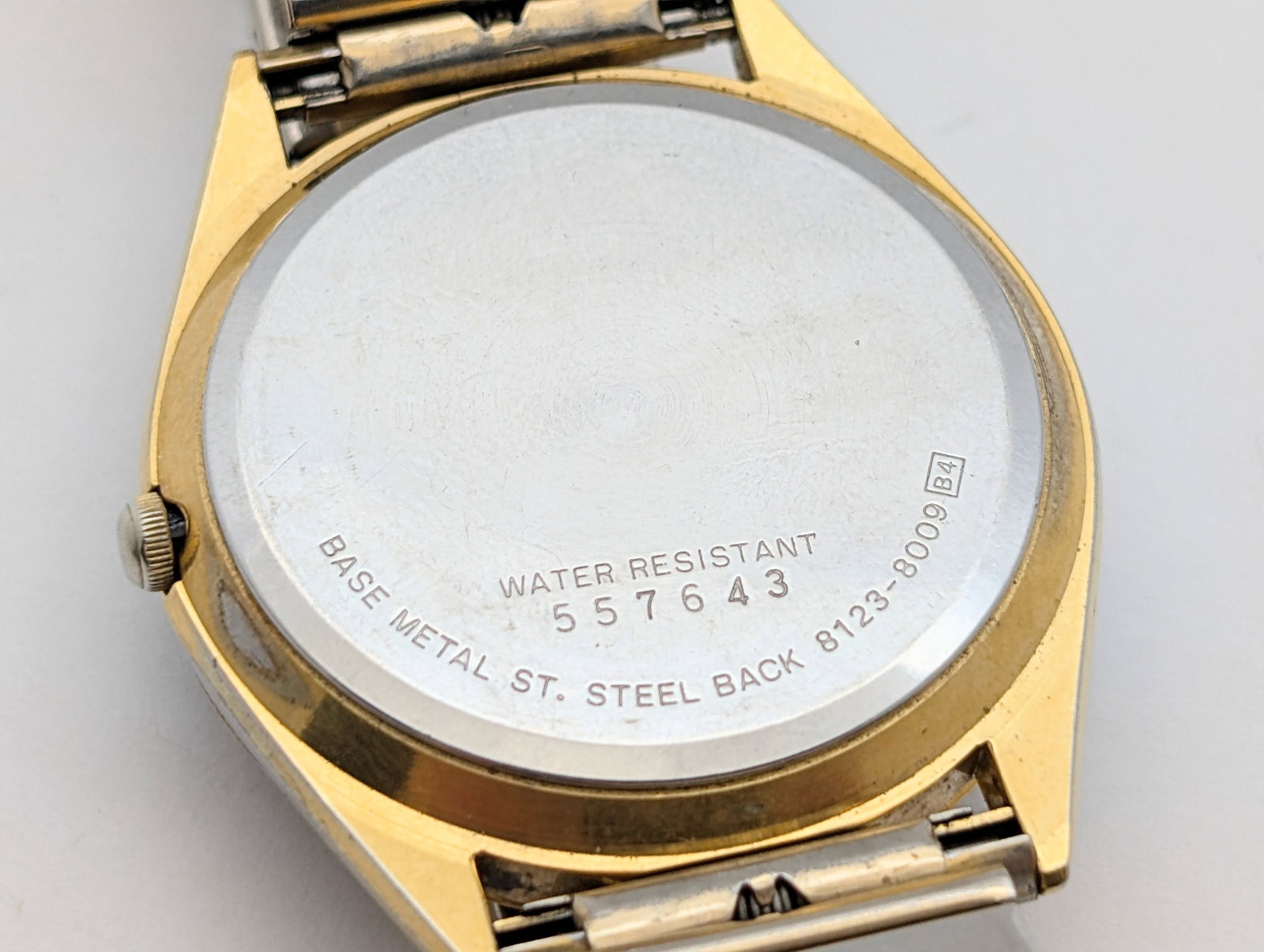 Vintage Seiko Day/Date Gold tone Quartz Watch - Runs! - 5