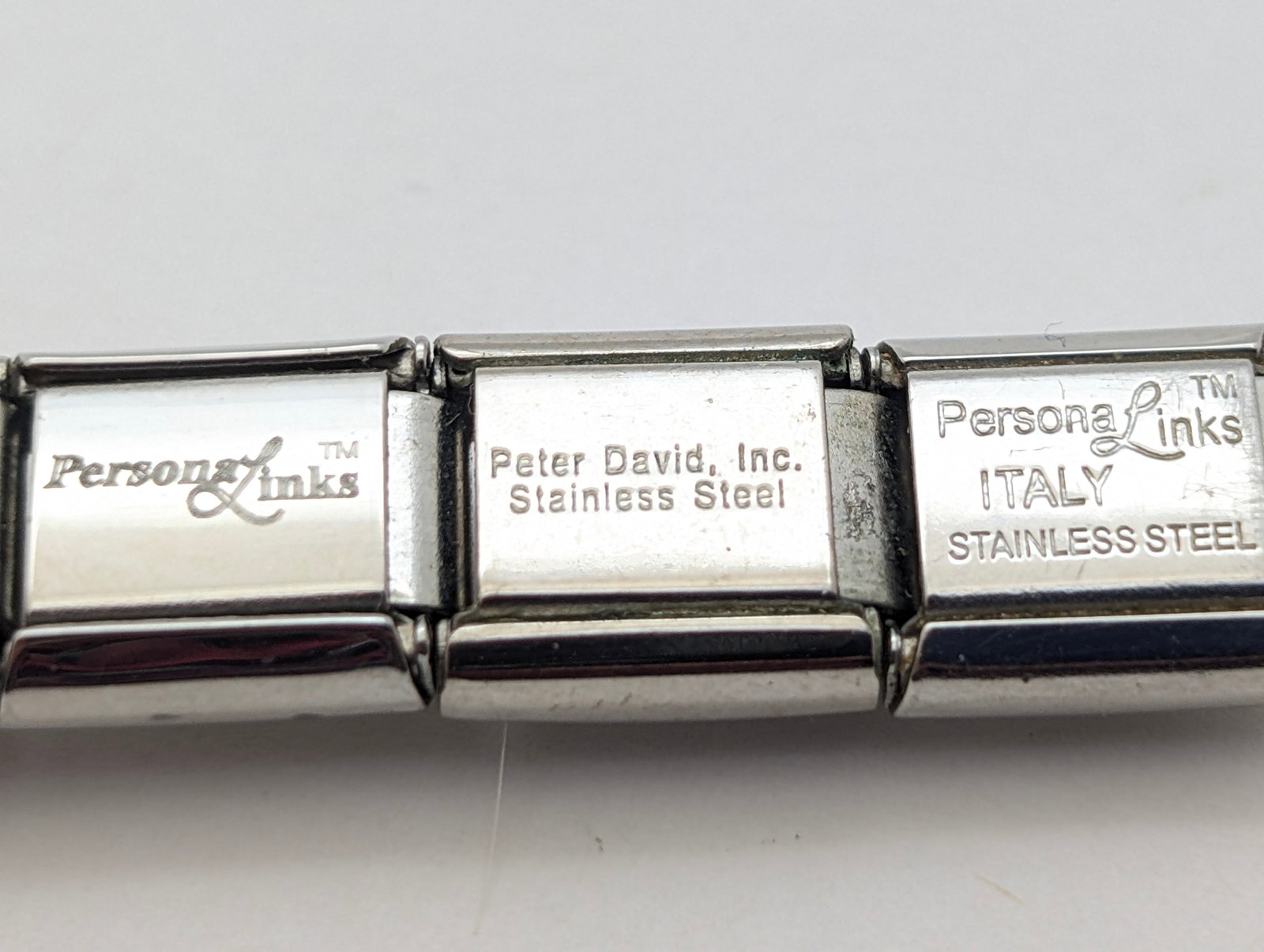 Italian Nominoro Personal Links Ladies Bracelet - 7