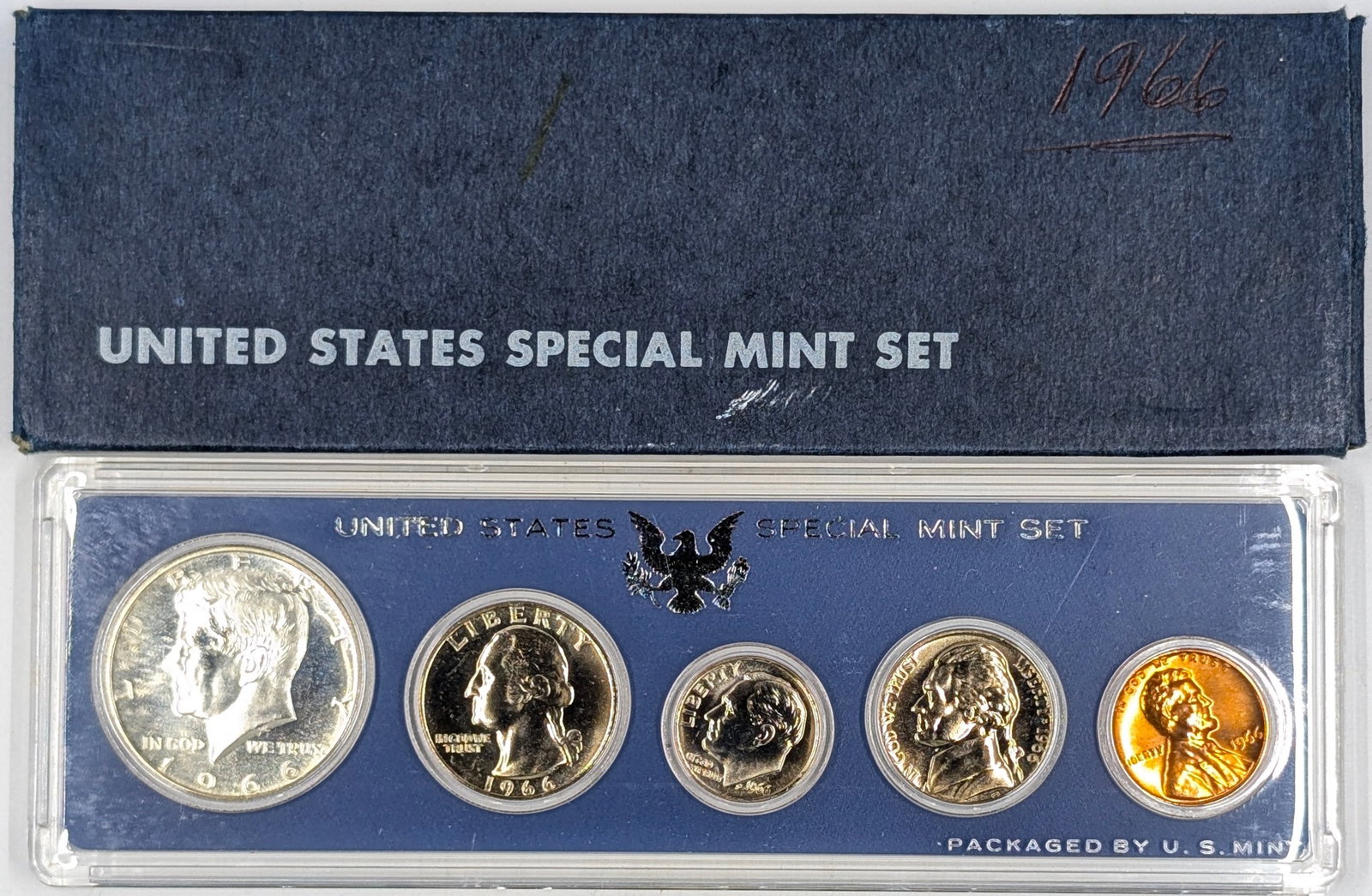 1966 US Mint Special Set w/ Silver JFK Half (1 of 2)