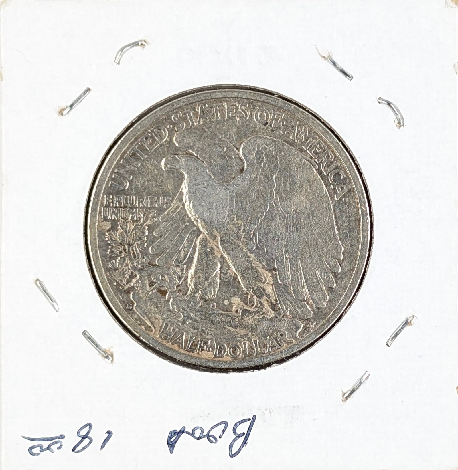1933-S Silver Walking Liberty Half Dollar - 2