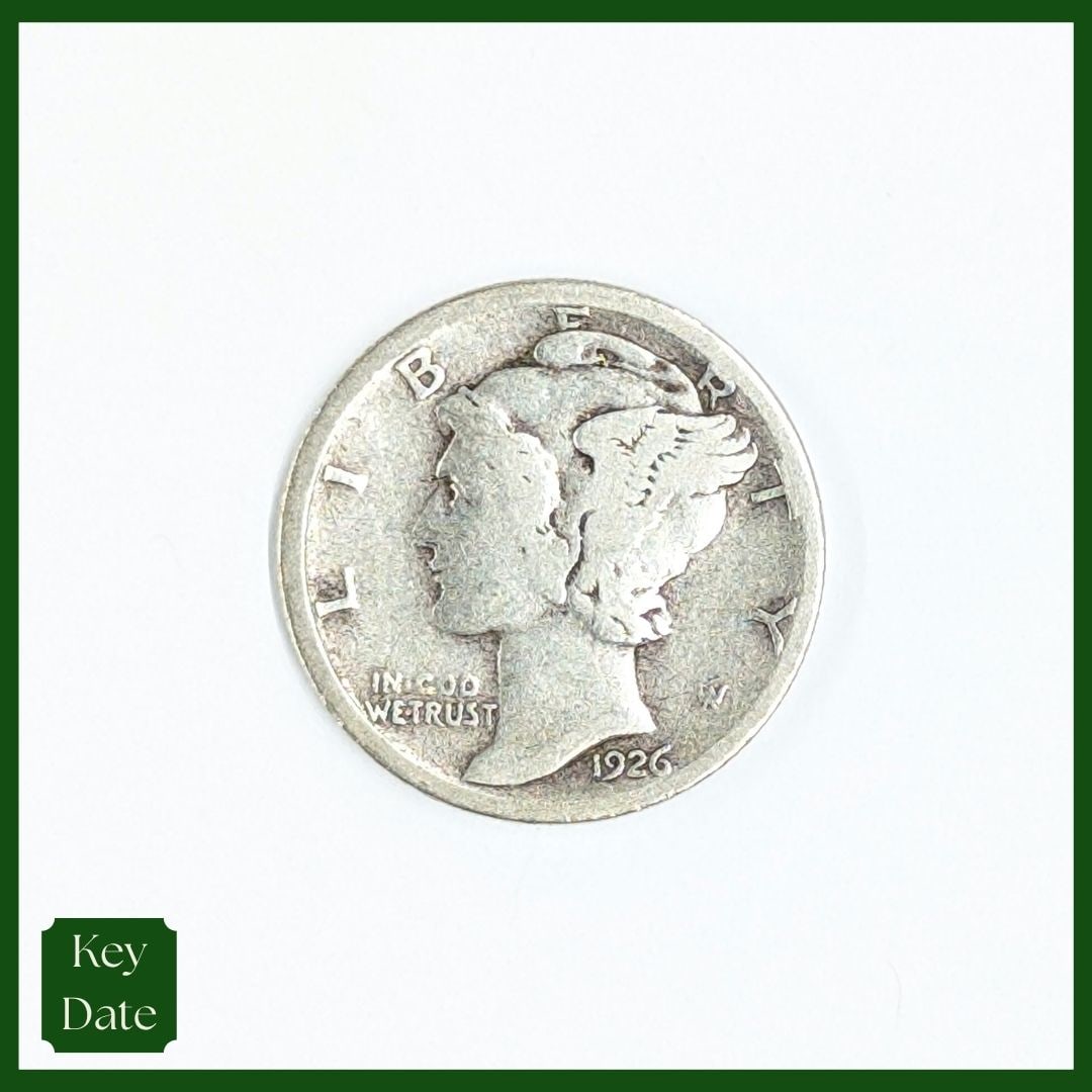 FEATURE 1926-S Silver Mercury Dime: FEATURE 