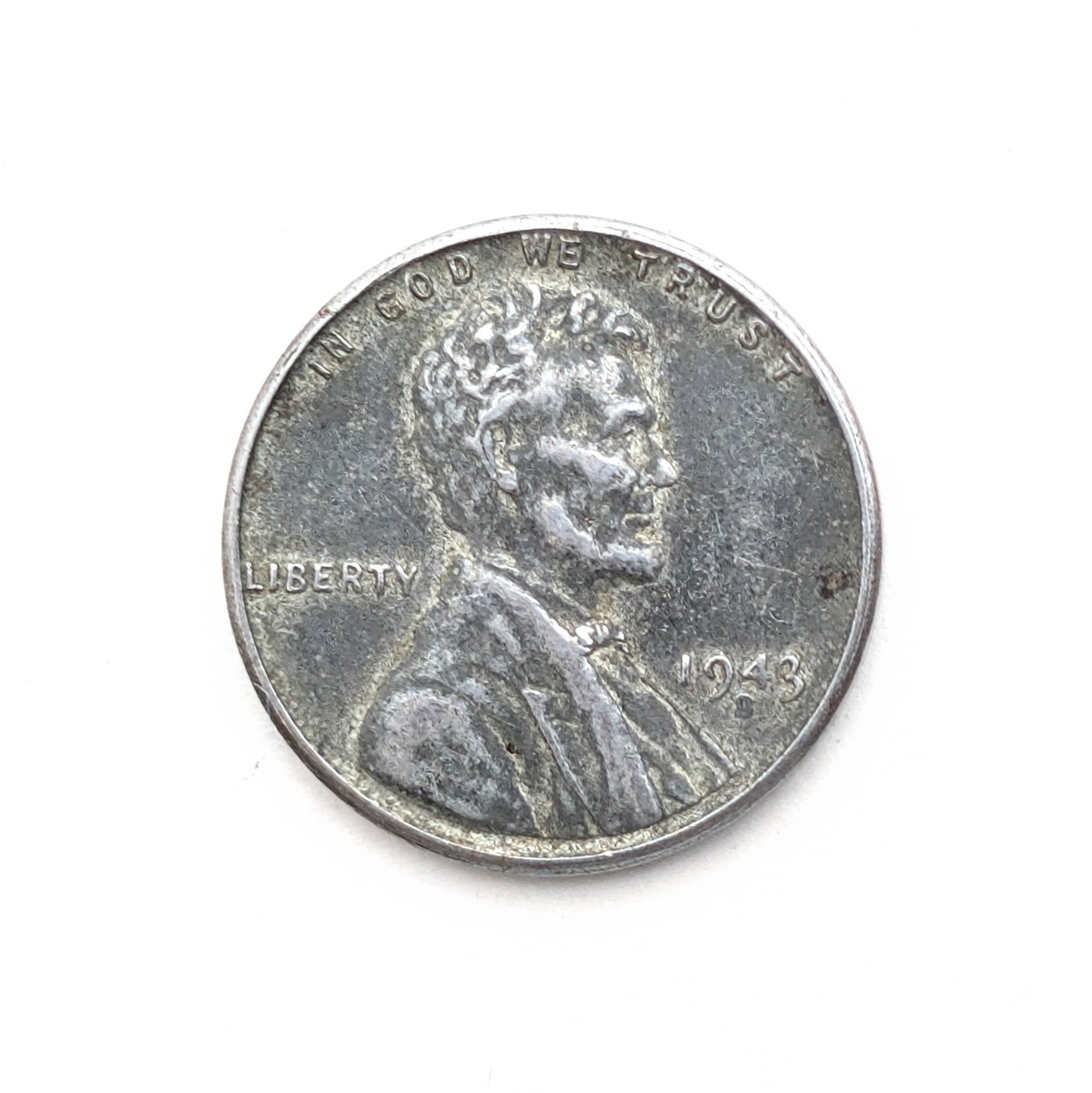 Roll of 50 - 1943 Steel Lincoln Cents - 2