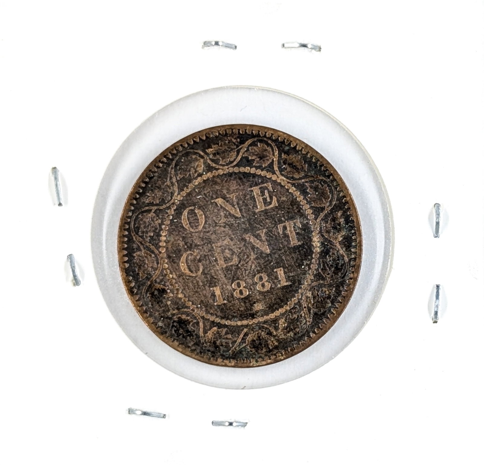 1881 Canadian Cent: Coin