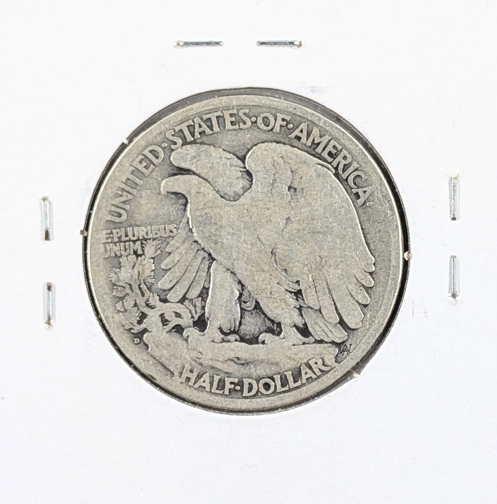 1920-D Silver Walking Liberty Half Dollar - 2