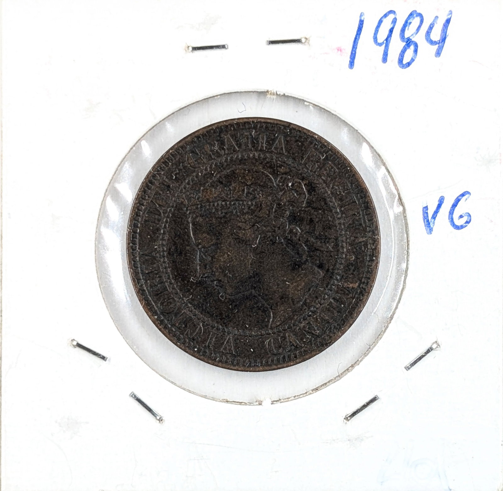 1984 Canadian Large Cent: Coin 