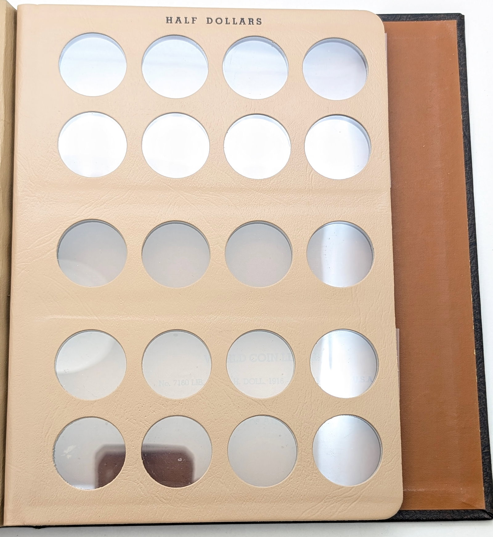 Dansco Liberty Walking Half Dollar Book - Empty - 6