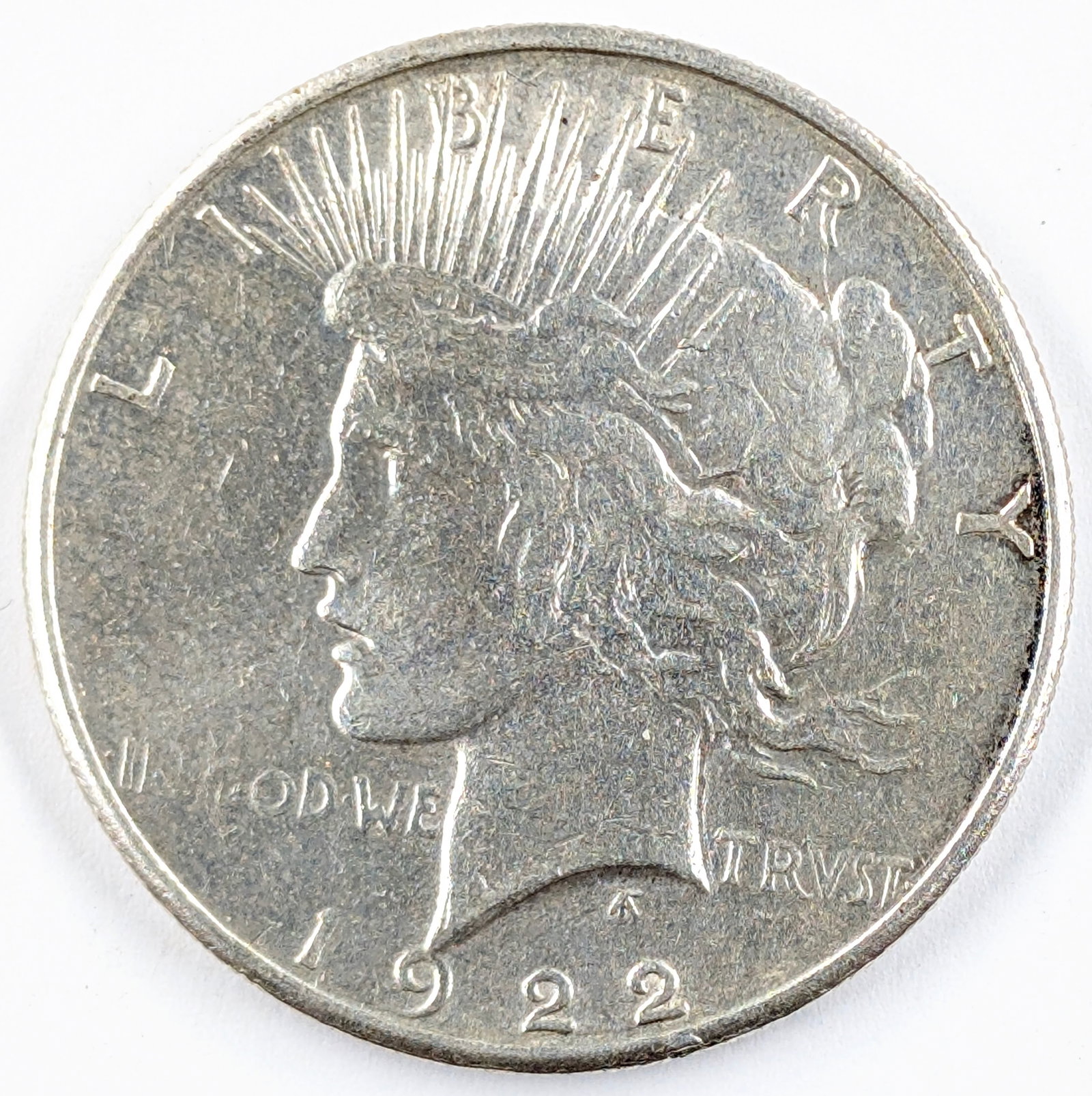 1922-S Silver Peace Dollar: Silver 