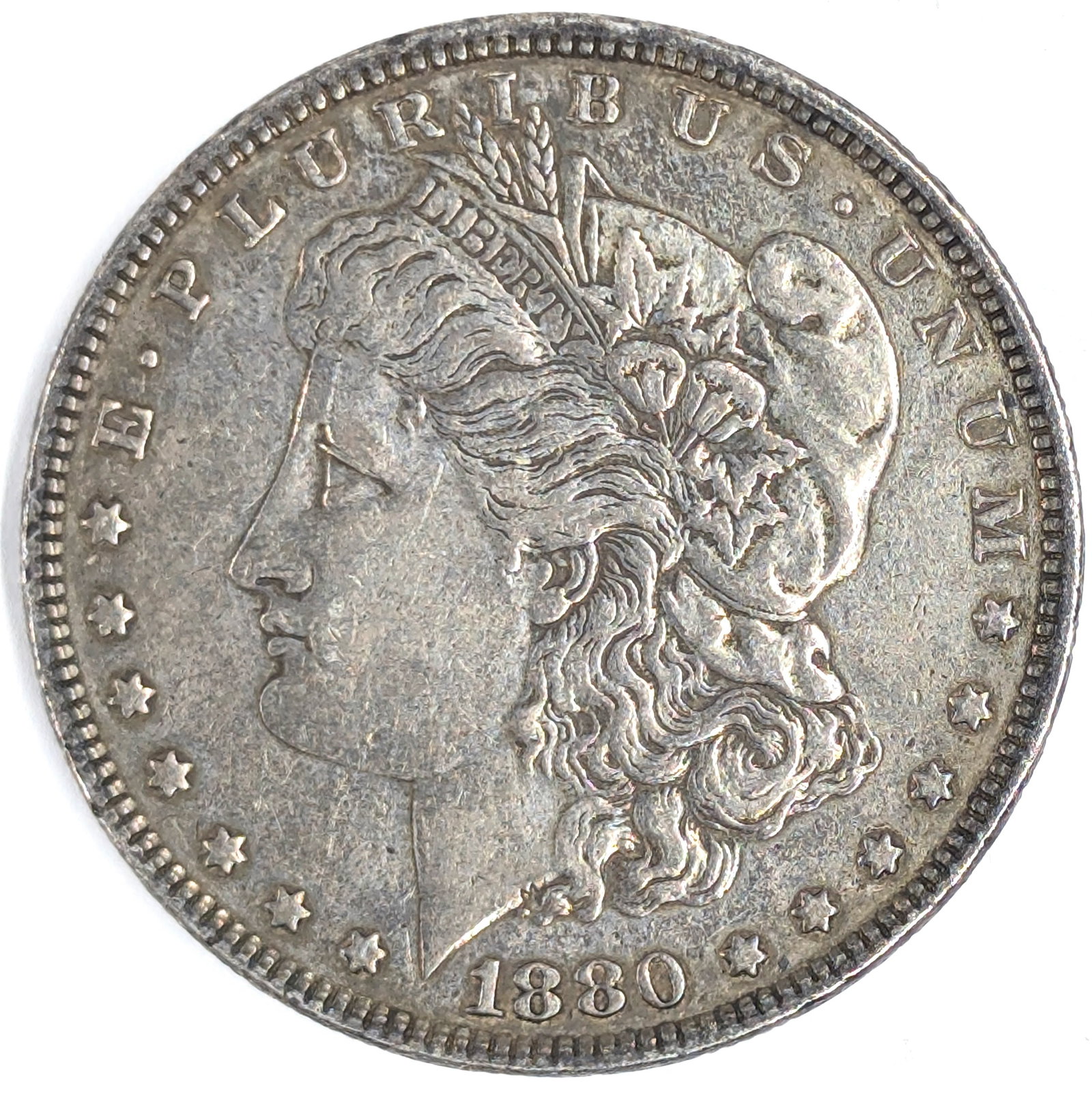 1880 Morgan Silver Dollar (1 of 2)