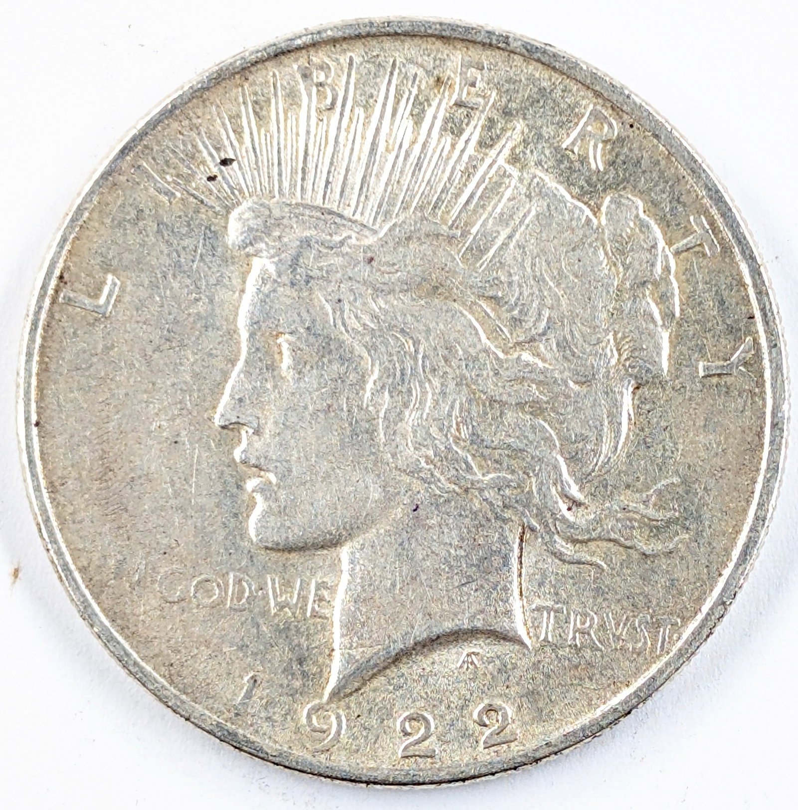 1922 Silver Peace Dollar (1 of 2)