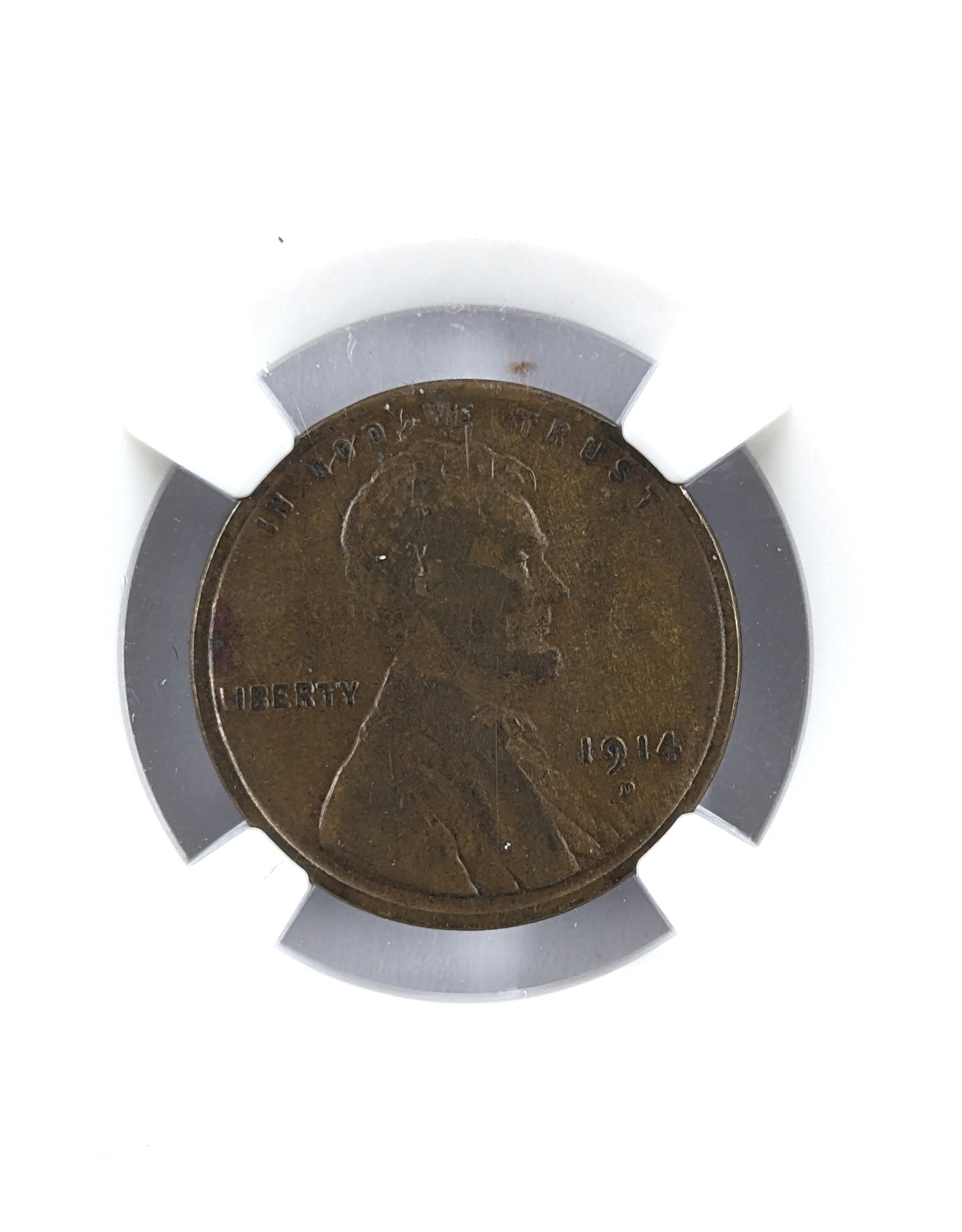 FEATURE- NGC 1914-D F 12 BN Wheat Cent- Key Date - 3