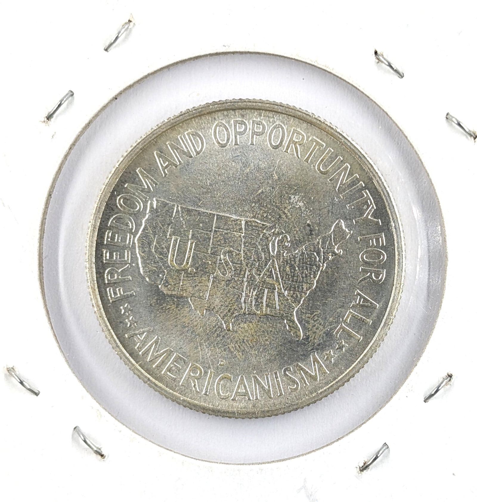 1951-D Silver Carver Washington Half Dollar- Uncirculated - 2