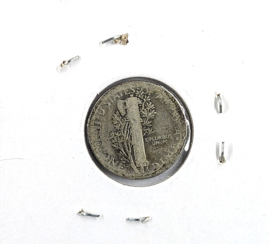 1919-D Silver Mercury Dime- Semi Key Date - 2