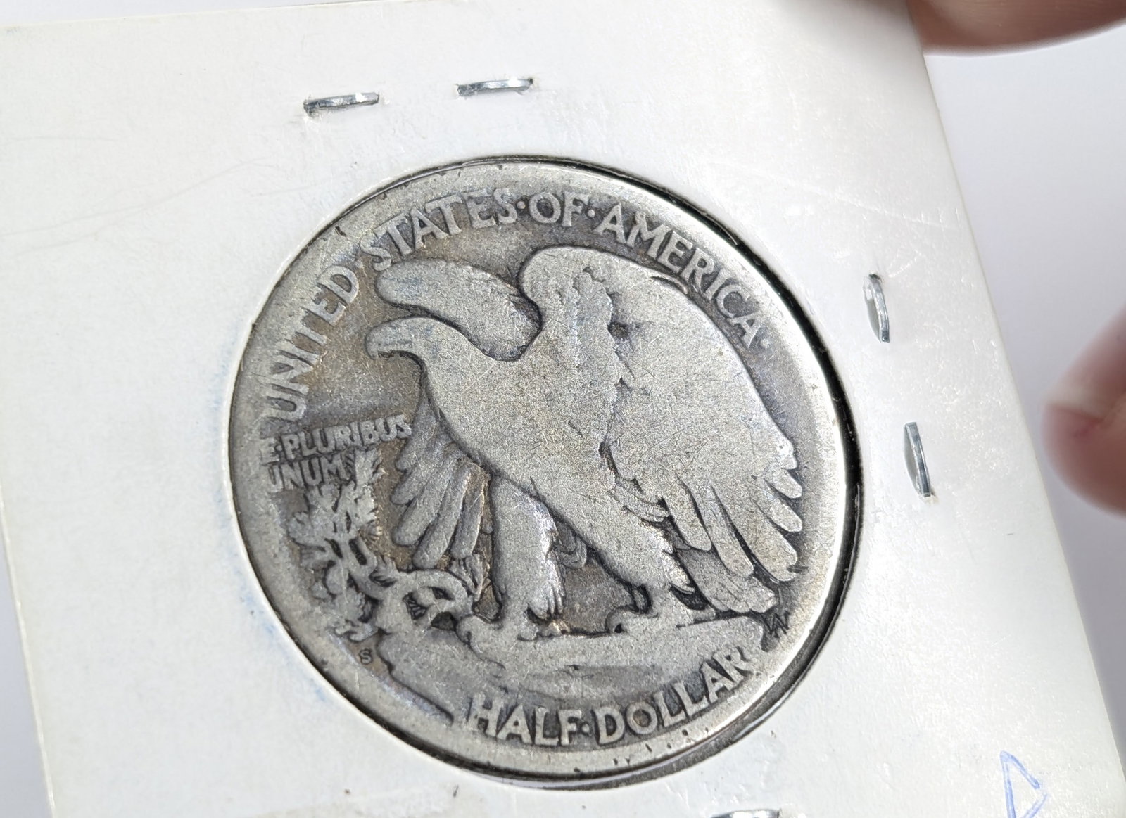 1921-S Silver Walking Liberty Half Dollar- Key Date, Soft Toning - 4