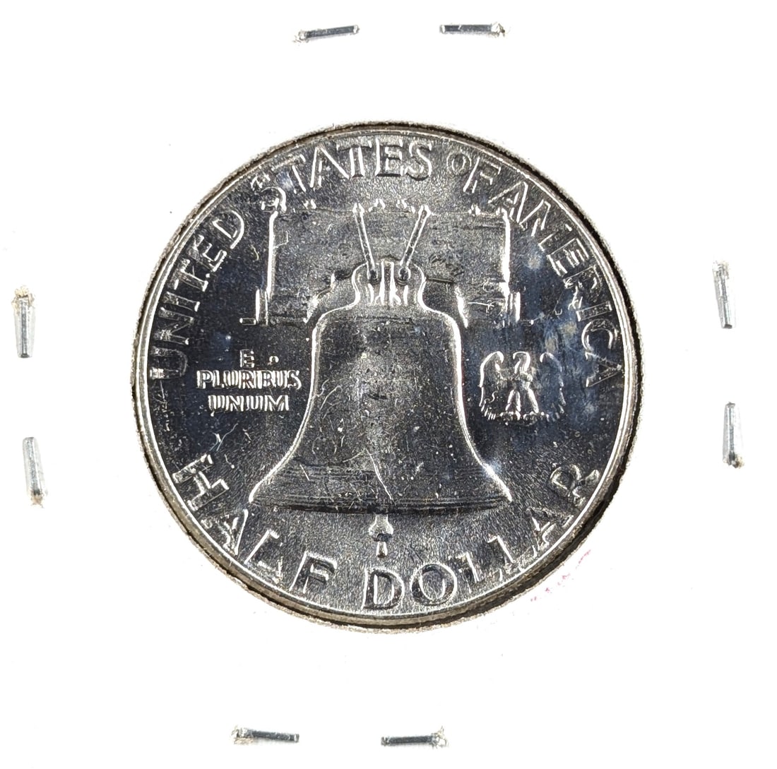 1960 Silver Franklin Half Dollar- BU - 2