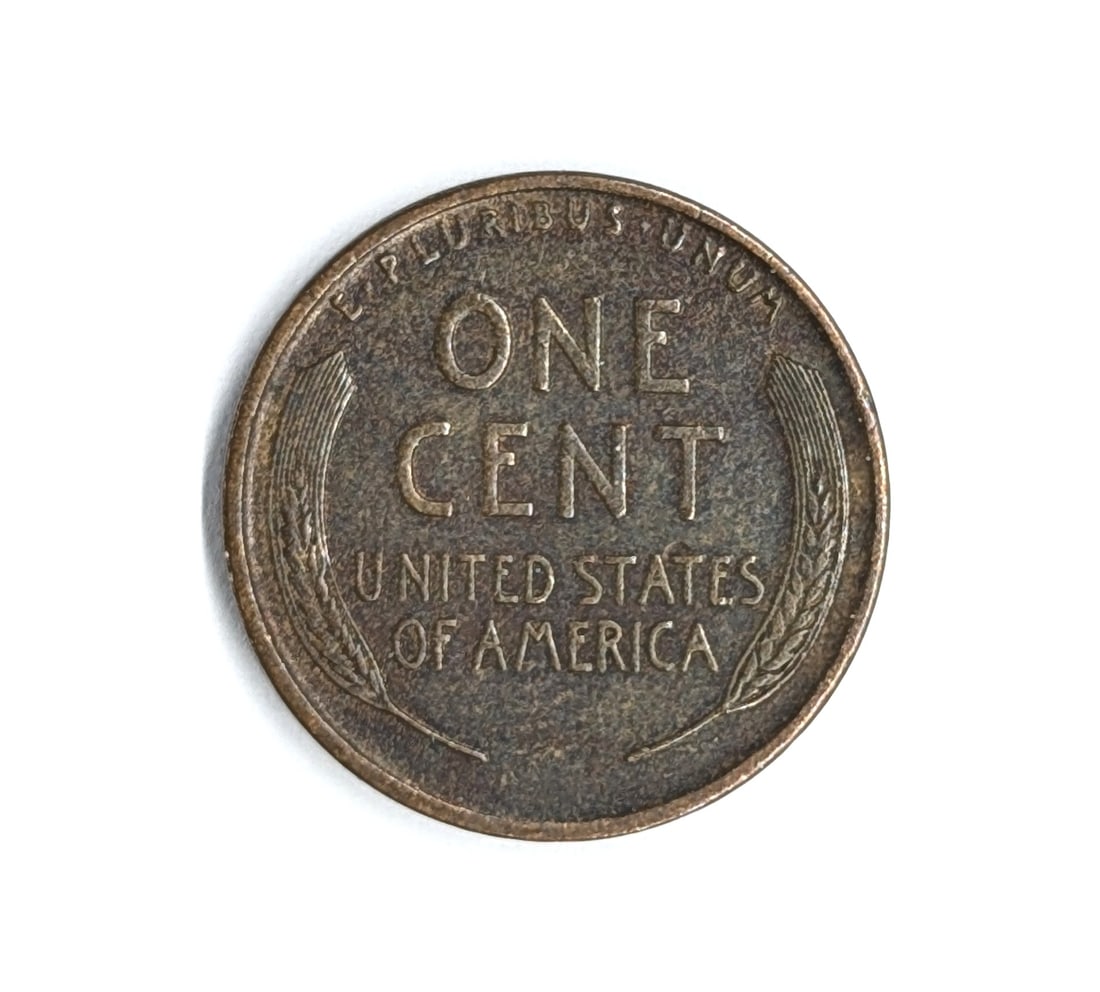 1909 Wheat Cent- Toned - 3