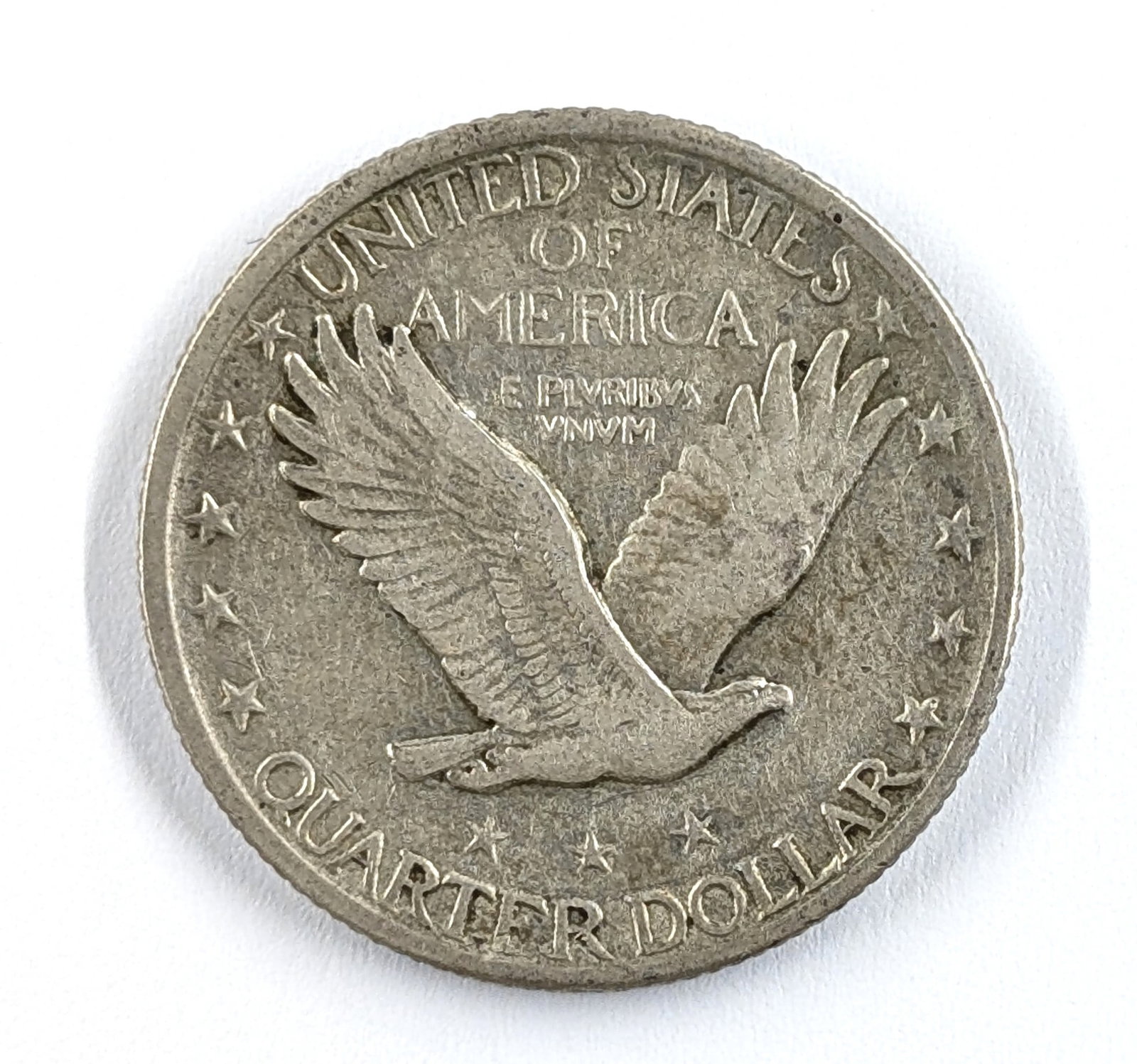 1918-S Silver Standing Liberty Quarter - 2