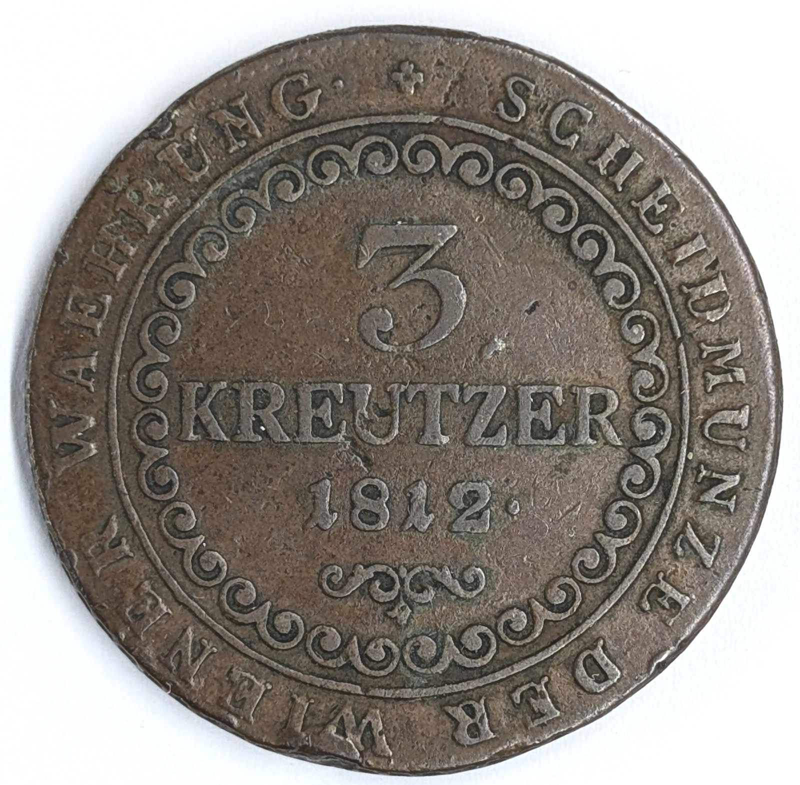 1812 Austria 3 Kreuzer - 2