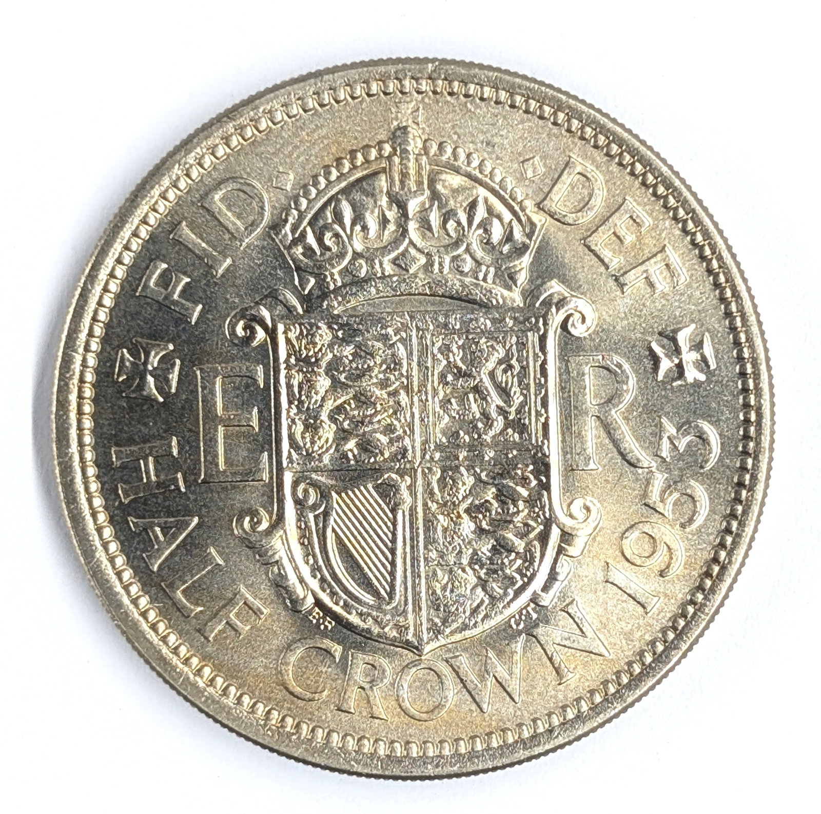 1953 Great Britain Half Crown-Uncirculated - 2