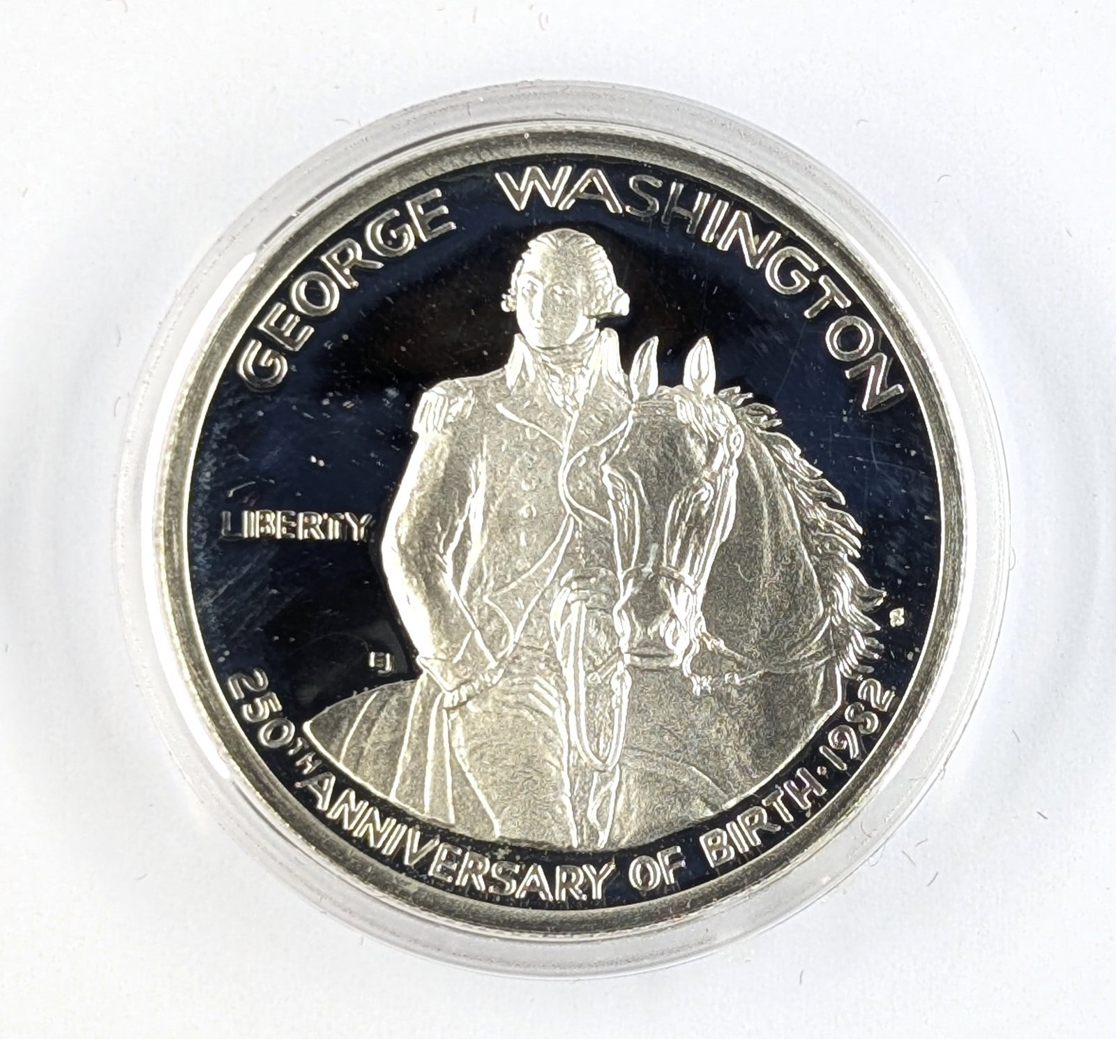 1982-S Proof Silver Washington Commemorative Half Dollar - 250th Anniversary - 2