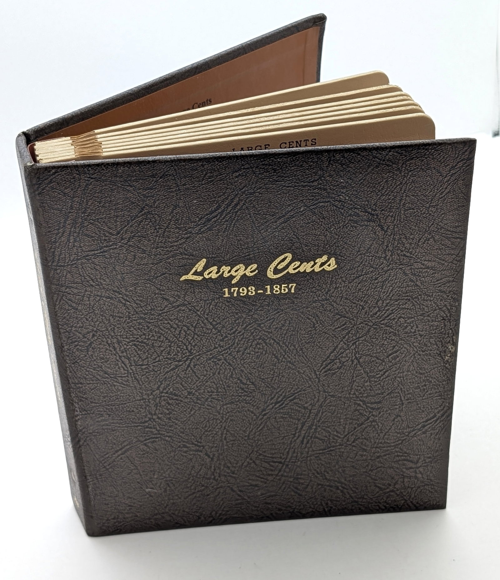 Empty Dansco Large Cents 1793-1857 Coin Album (1 of 10)