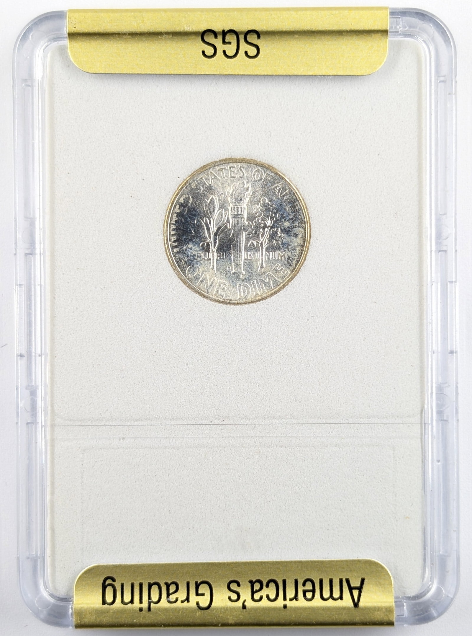 SGS 1946-D MS 70 Silver Roosevelt Dime - 2