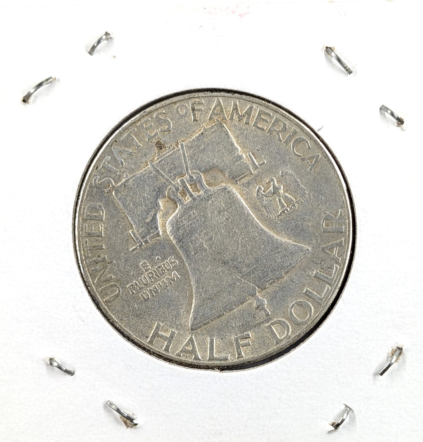 1952-S Silver Franklin Half Dollar- Toned - 2