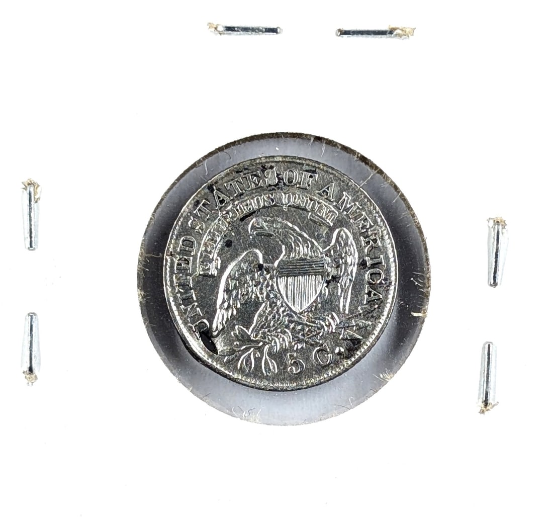 1832 Silver Capped Bust Half Dime - 2