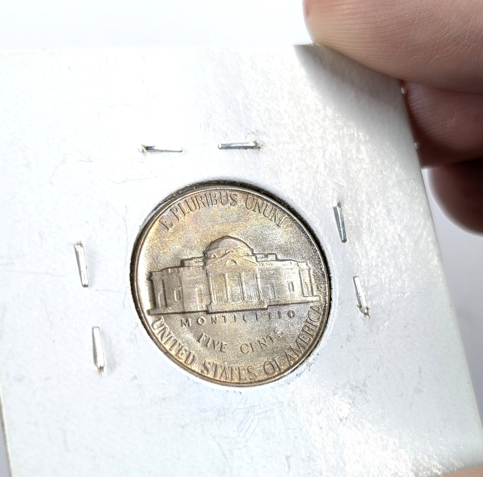 1950-D Jefferson Nickel- Key Date, BU, Toned - 4