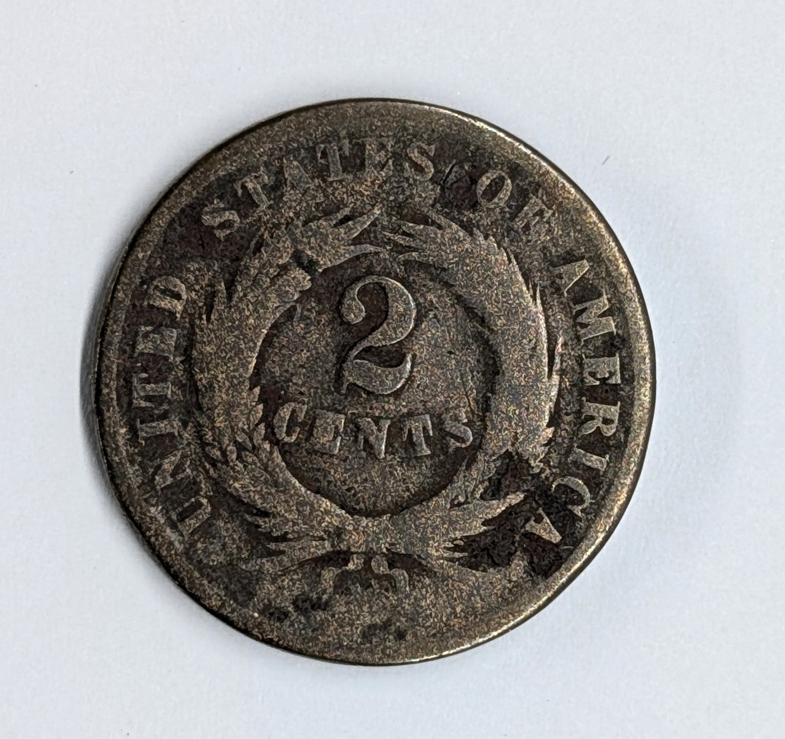 1864 Two Cent Piece - 2