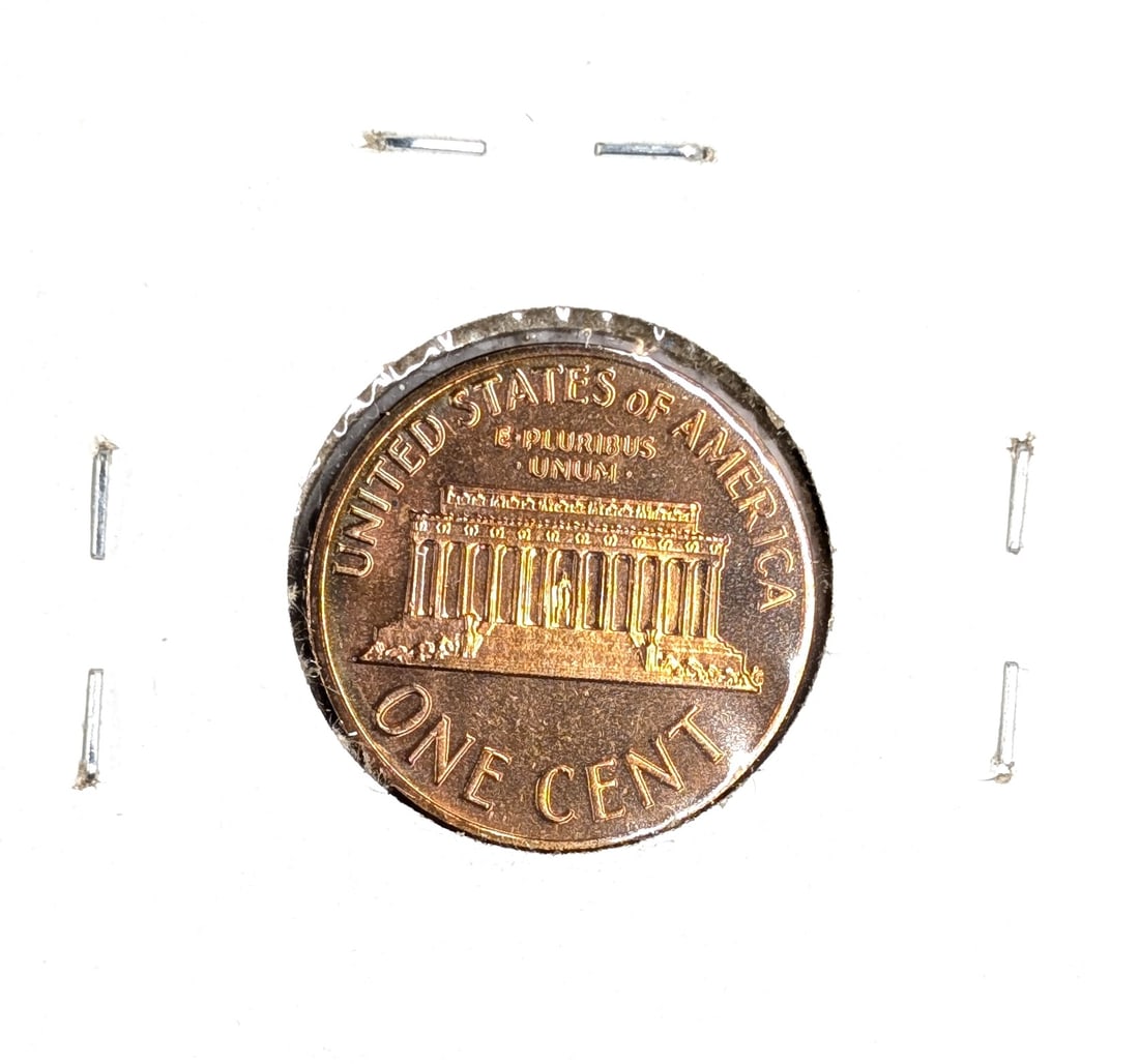 1970-S Lincoln Cent- Proof, Toned - 2