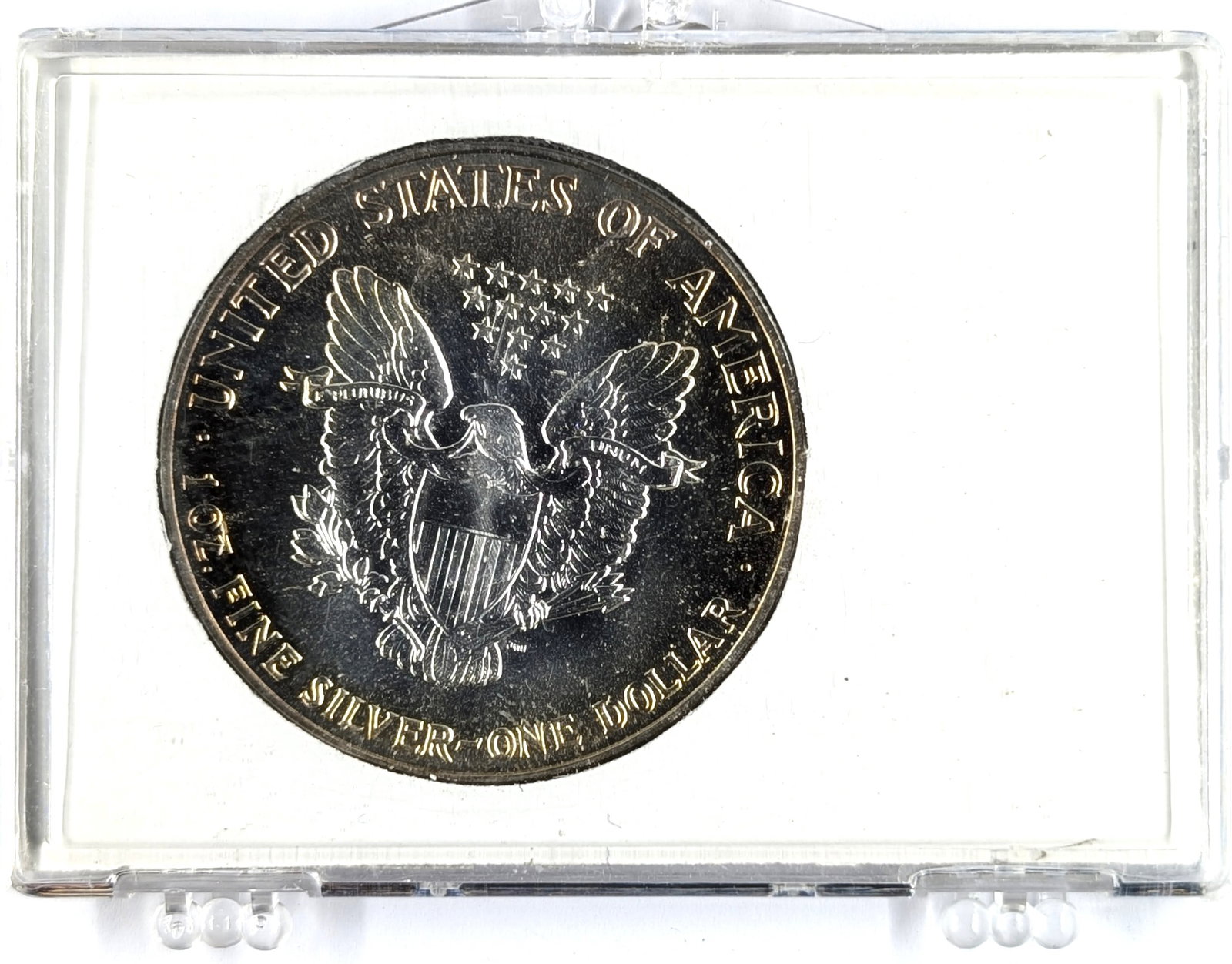 1988 American Silver Eagle Dollar- Toned - 2