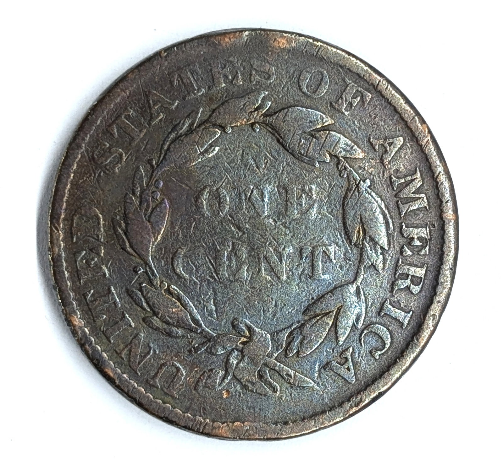 1830 Large Cent- Beautifully Toned - 3