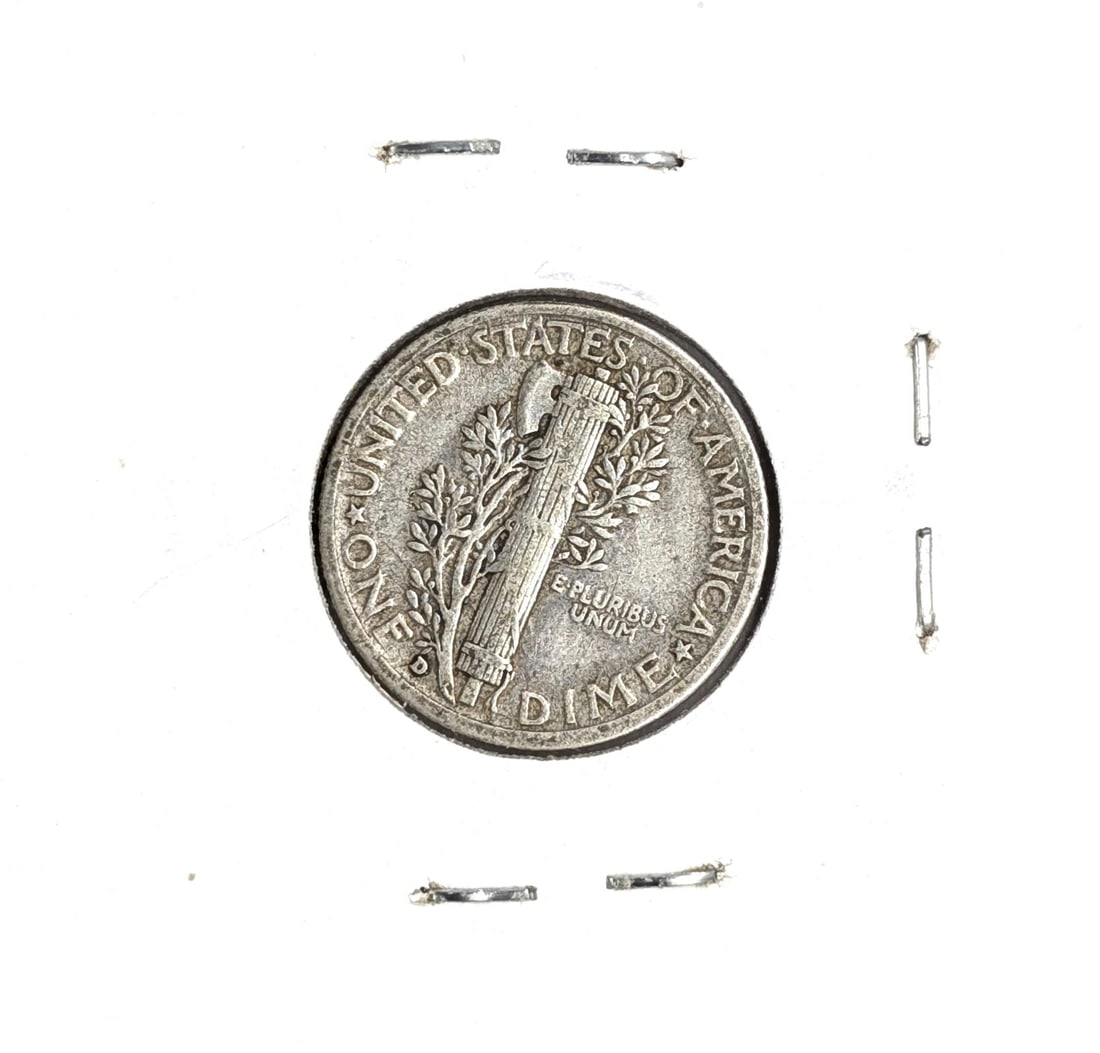 1935-D Silver Mercury Dime - 2