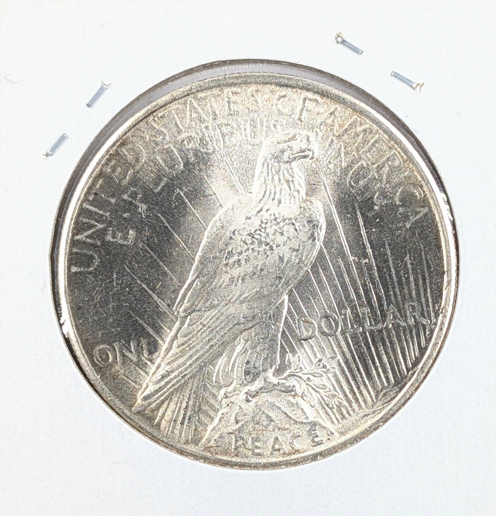 1924 Silver Peace Dollar- Uncirculated - 2