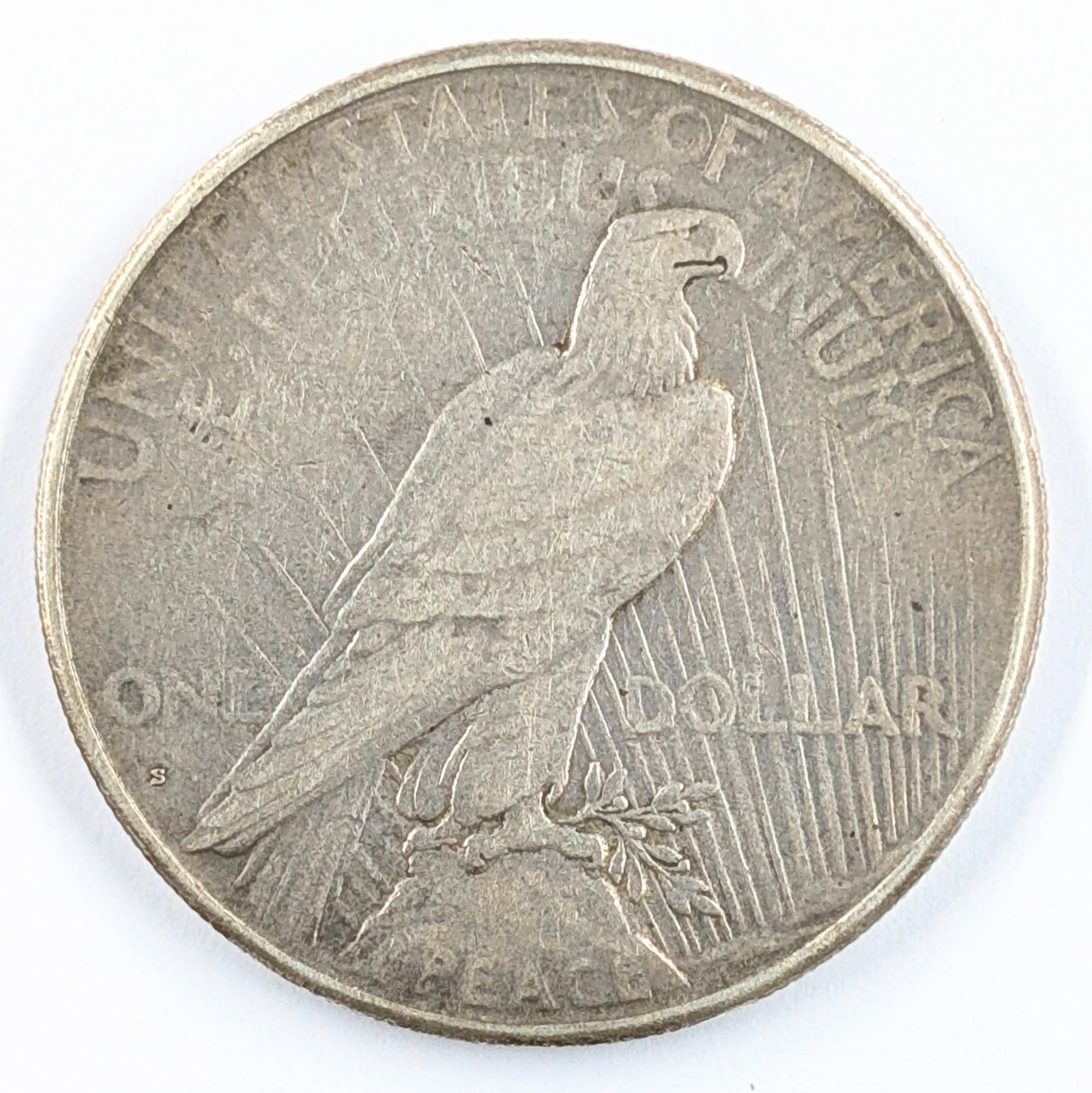 1925-S Silver Peace Dollar - 2