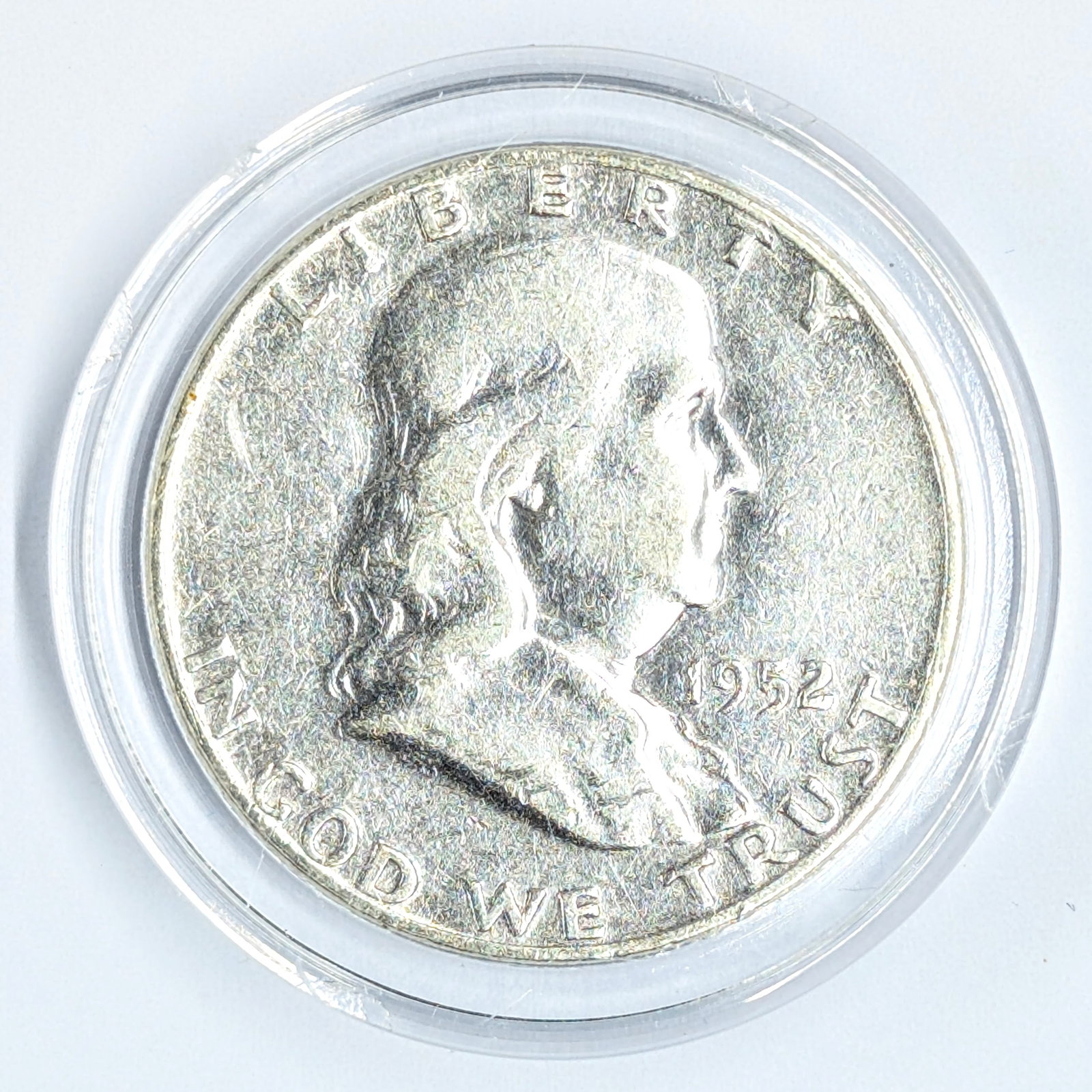 1952-D Silver Franklin Half Dollar - FBL Uncirculated (1 of 2)