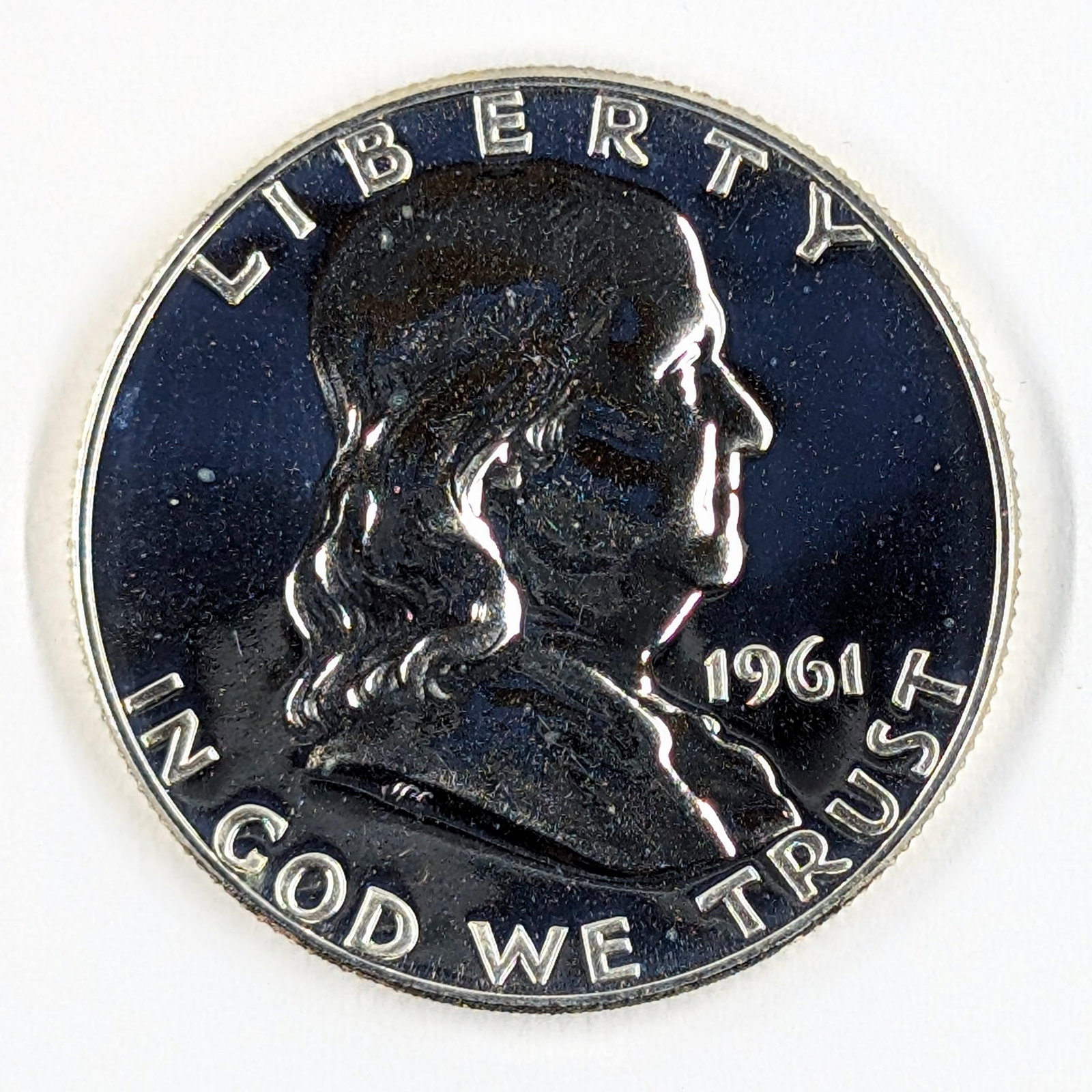 1961 Silver Franklin Half Dollar - Proof (1 of 2)