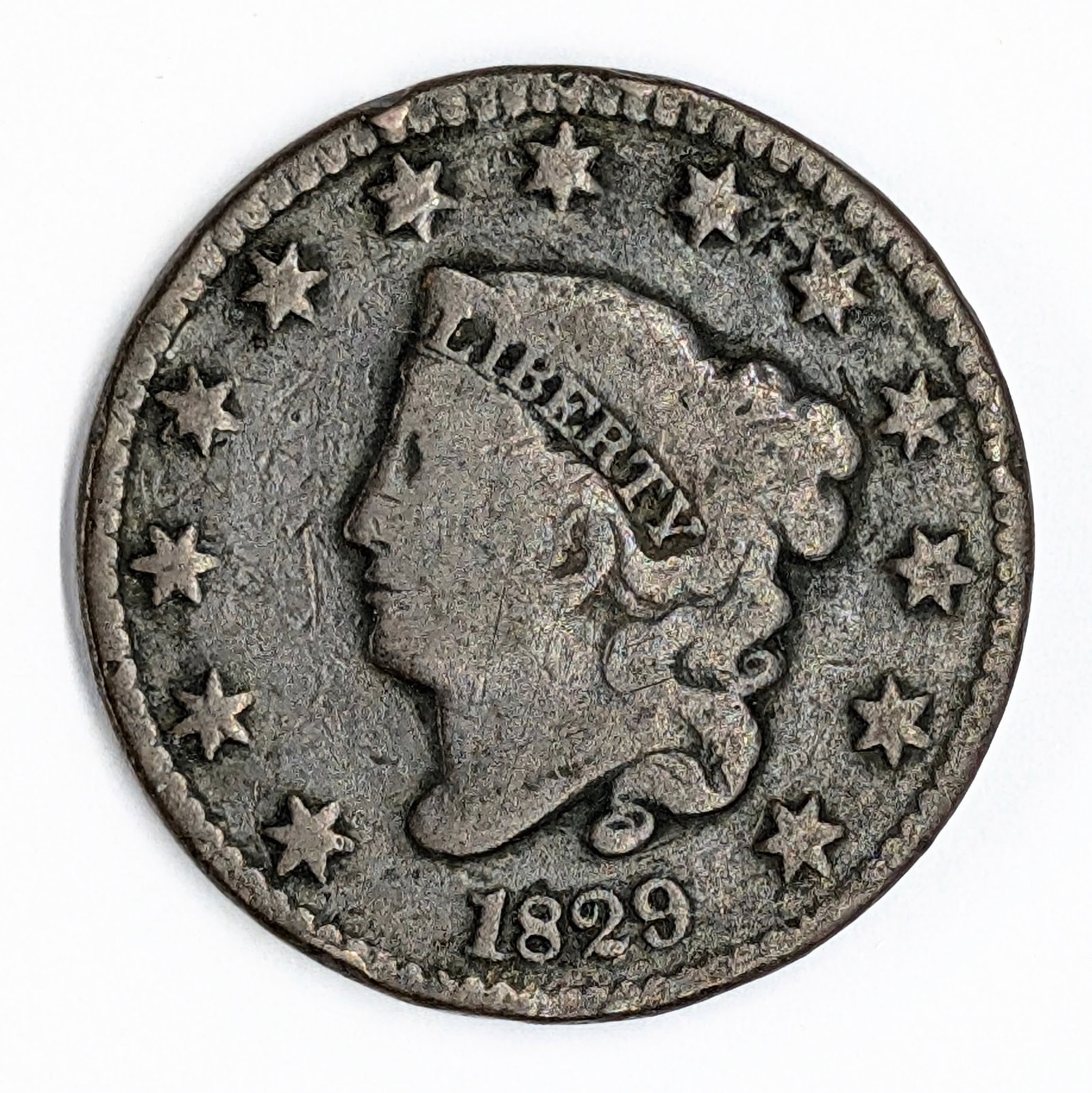 1829 Large Cent (1 of 2)