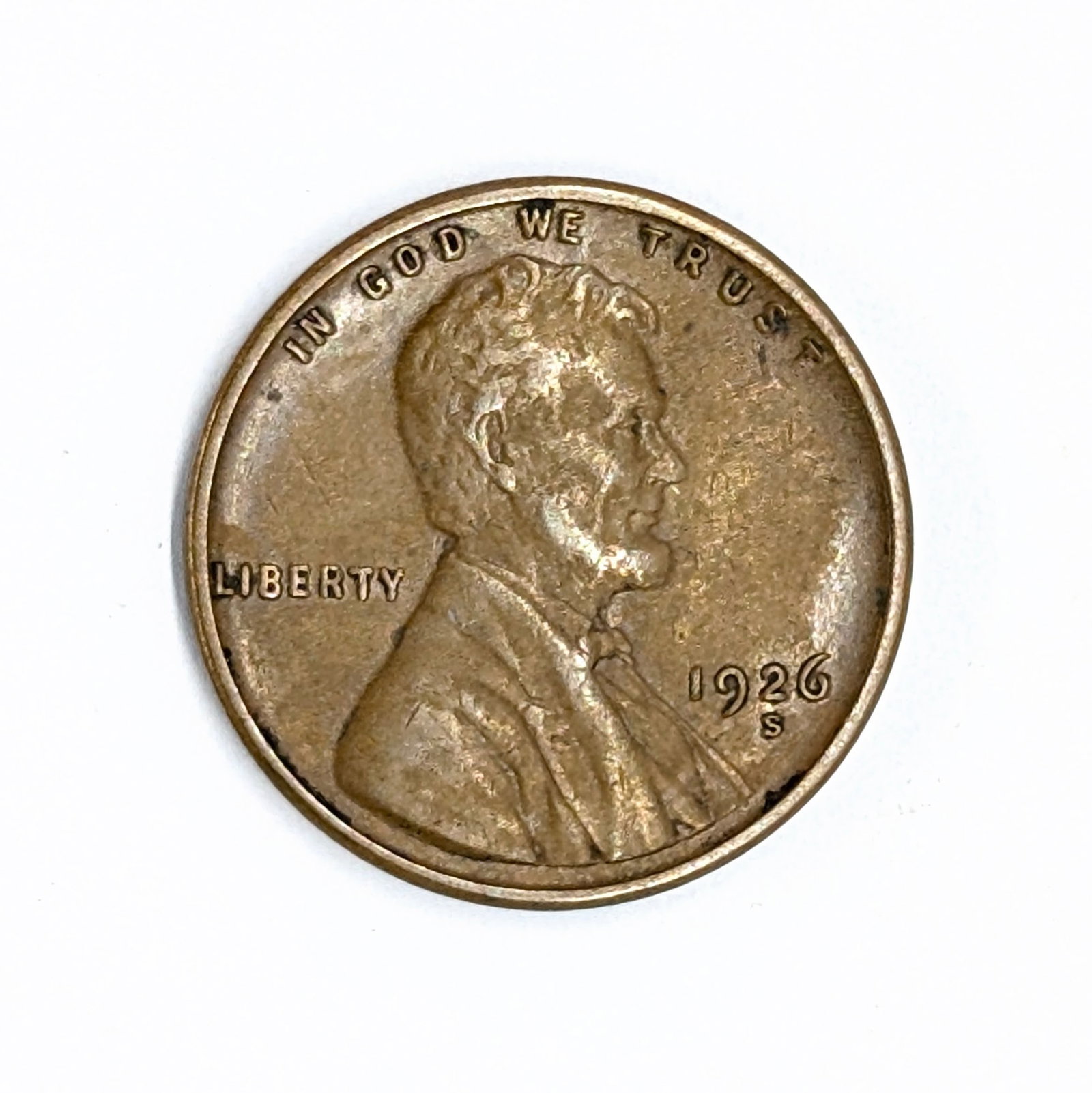 1926-S Wheat Cent - Semi-Key Date: Great Condition
