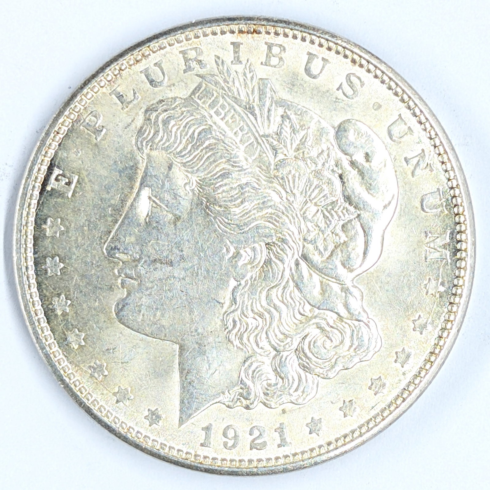 1921-D Morgan Silver Dollar - Micro-D: Silver