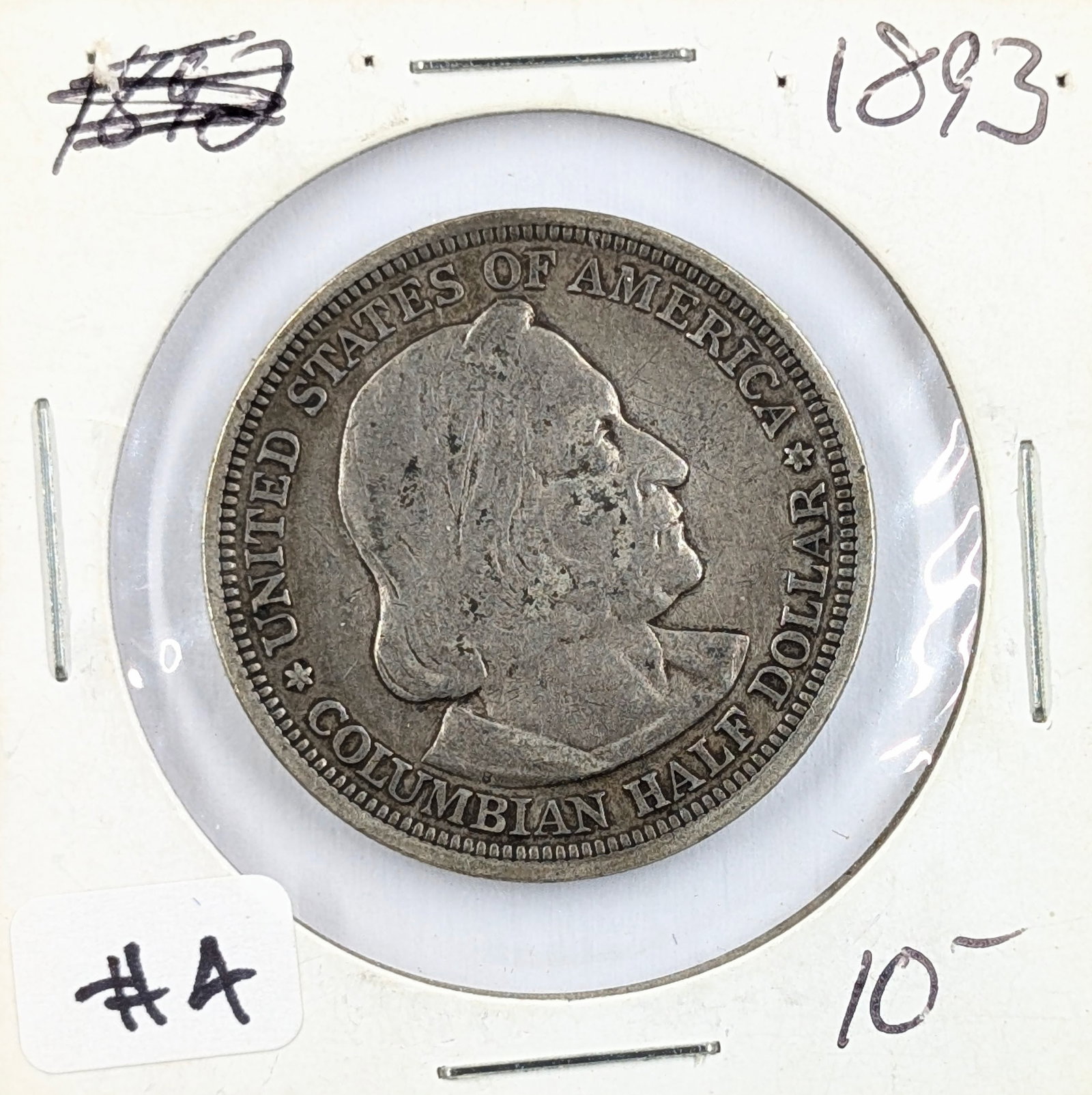 1893 Silver Columbian Half Dollar (1 of 2)