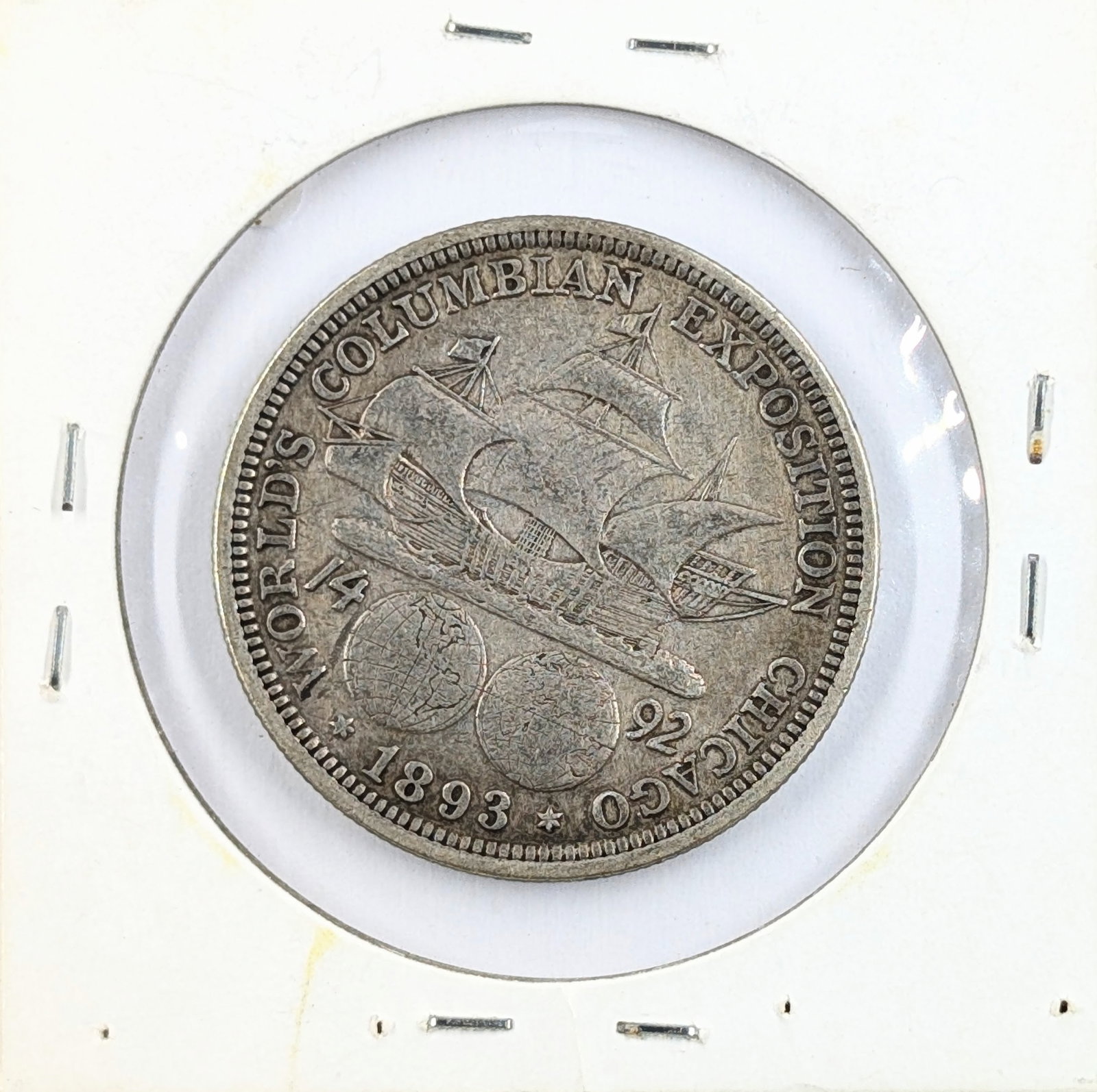 1893 Silver Columbian Half Dollar - 2
