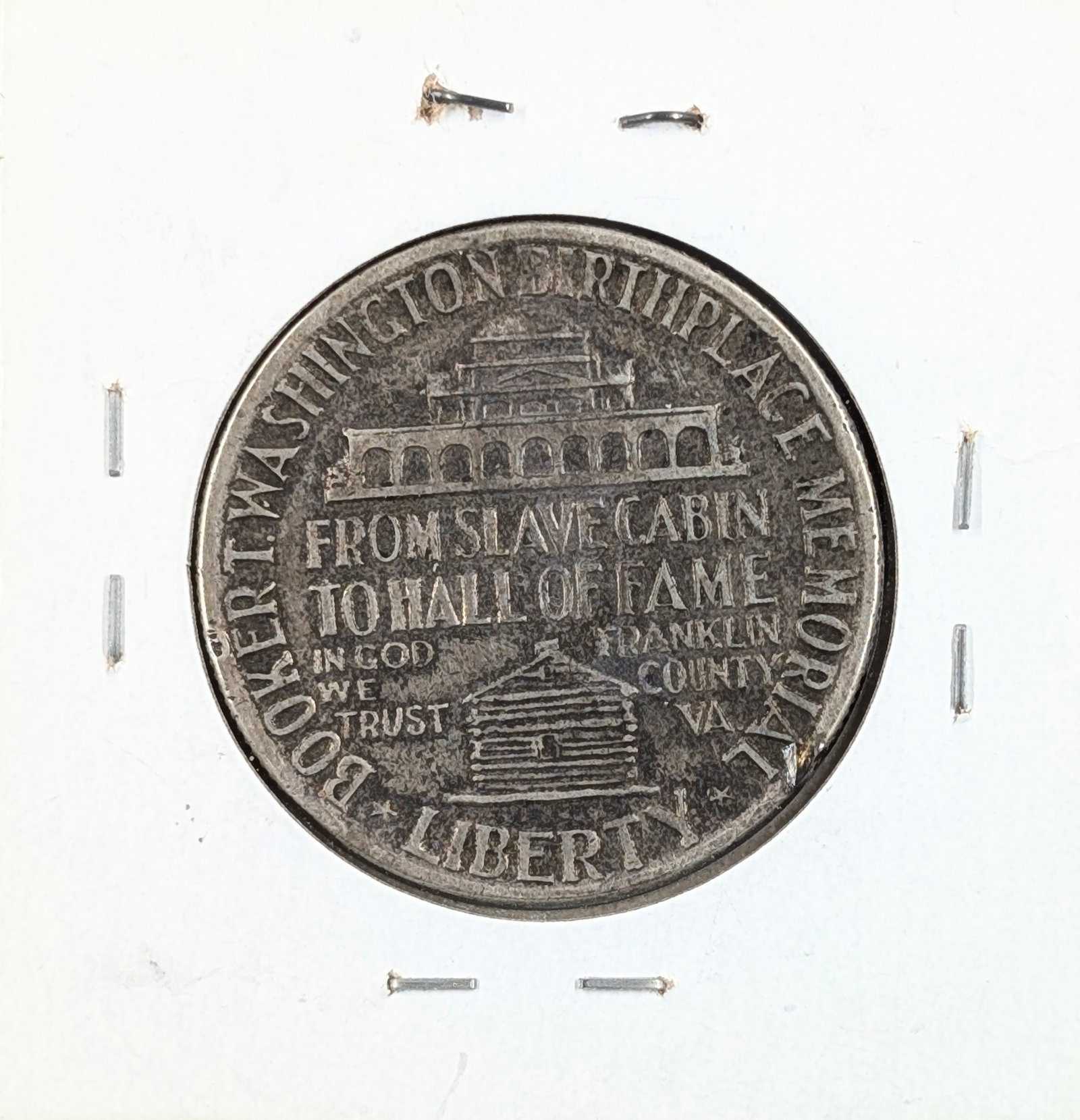 1946 Silver Booker T Washington Half Dollar - 2