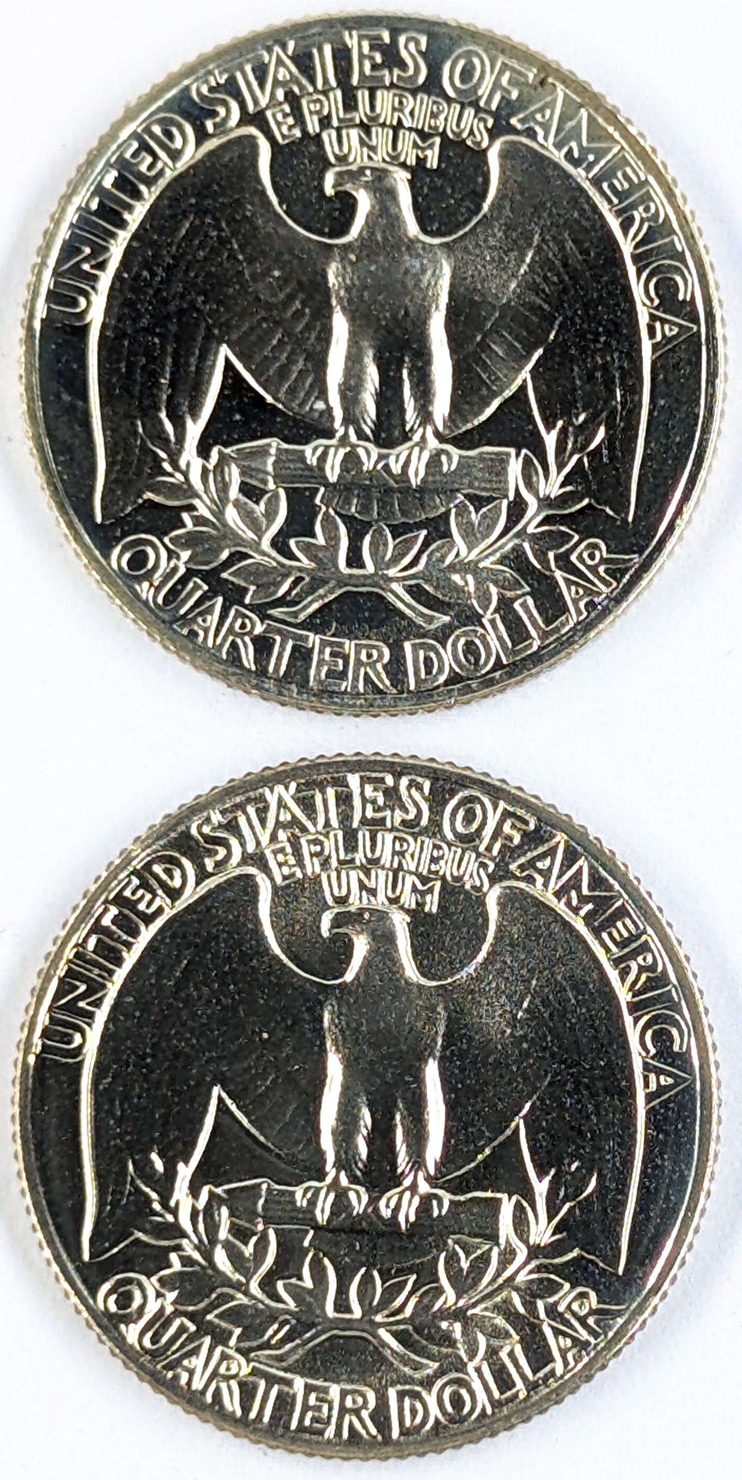 Lot of 2 Proof Silver Washington Quarters - Both 1964 - 2