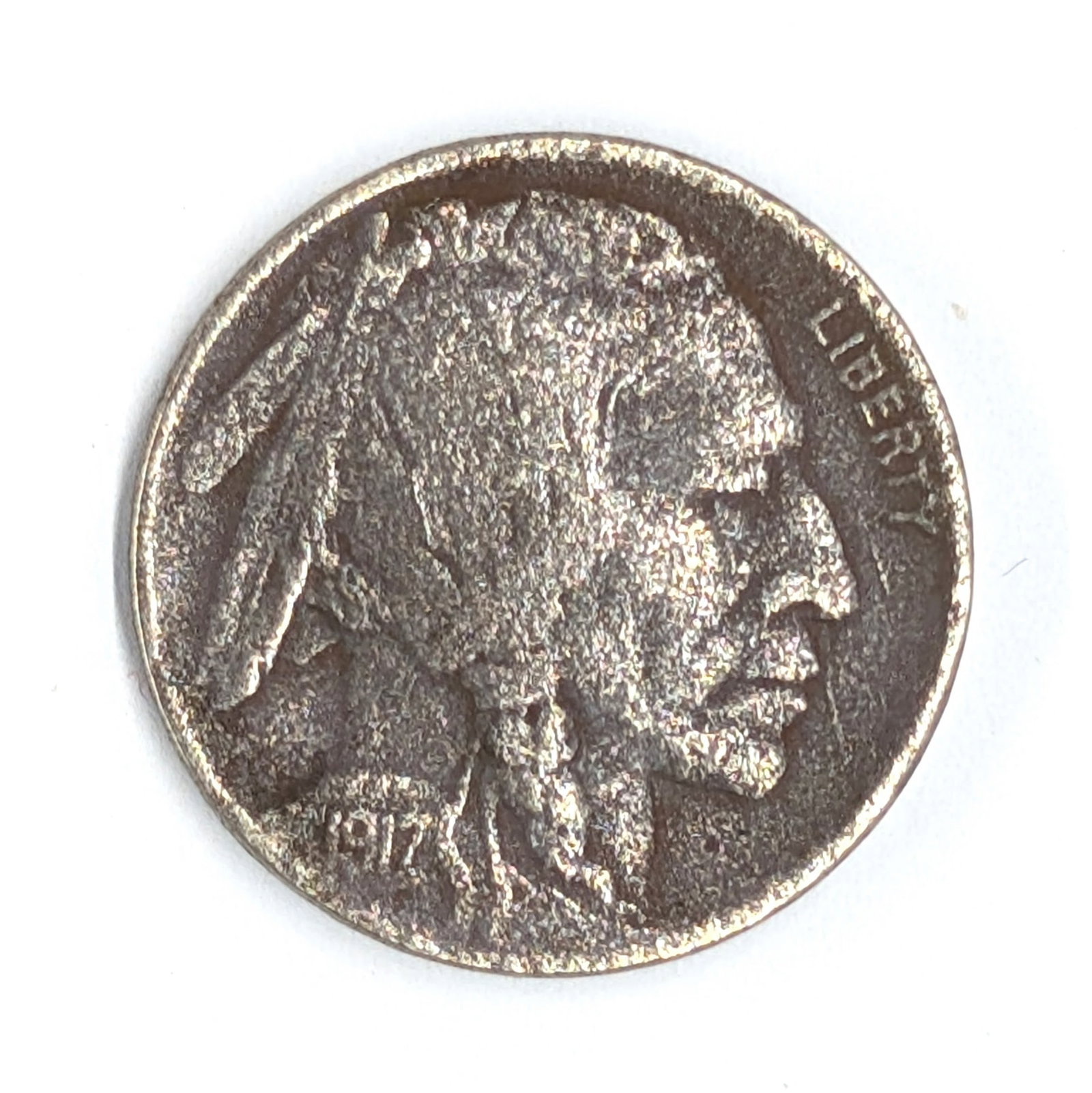 1917-D Buffalo Head Nickel - Semi-Key Date (1 of 2)