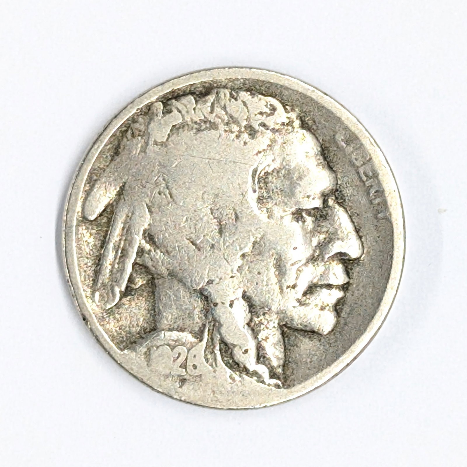1926-D Buffalo Head Nickel - Semi-Key Date: Coin