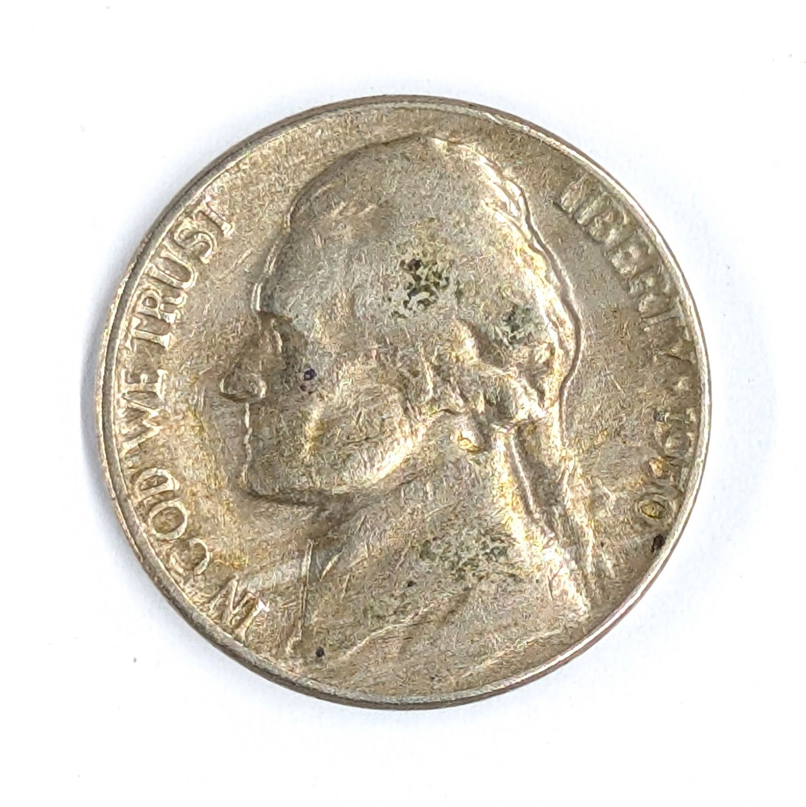 1950-D Jefferson Nickel - Semi-Key Date: Coin