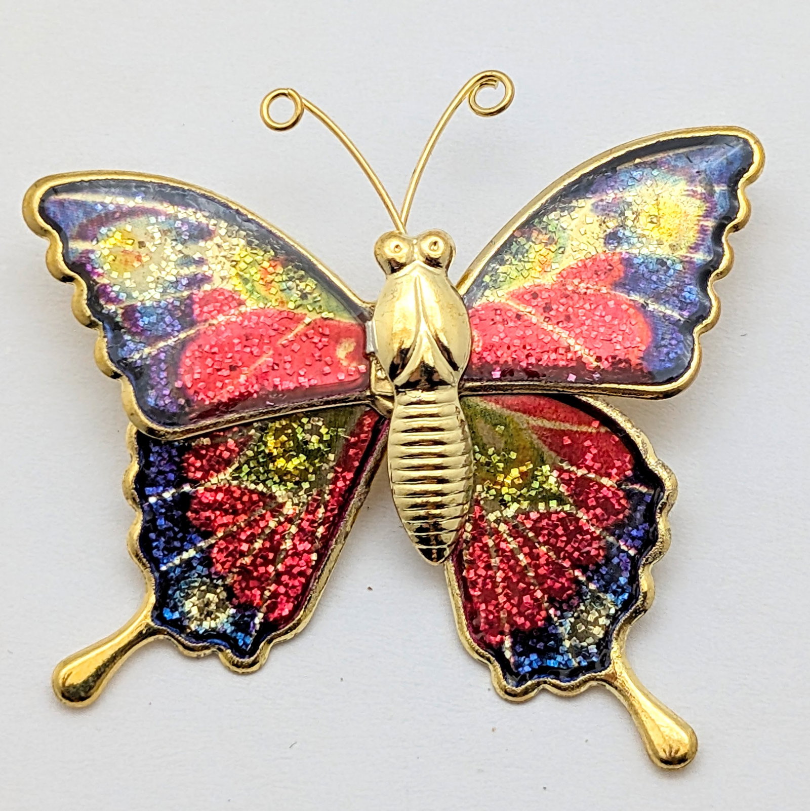 Large Lot of Pendants, Stick Pins, Brooches, Watch Pendants etc. - 4