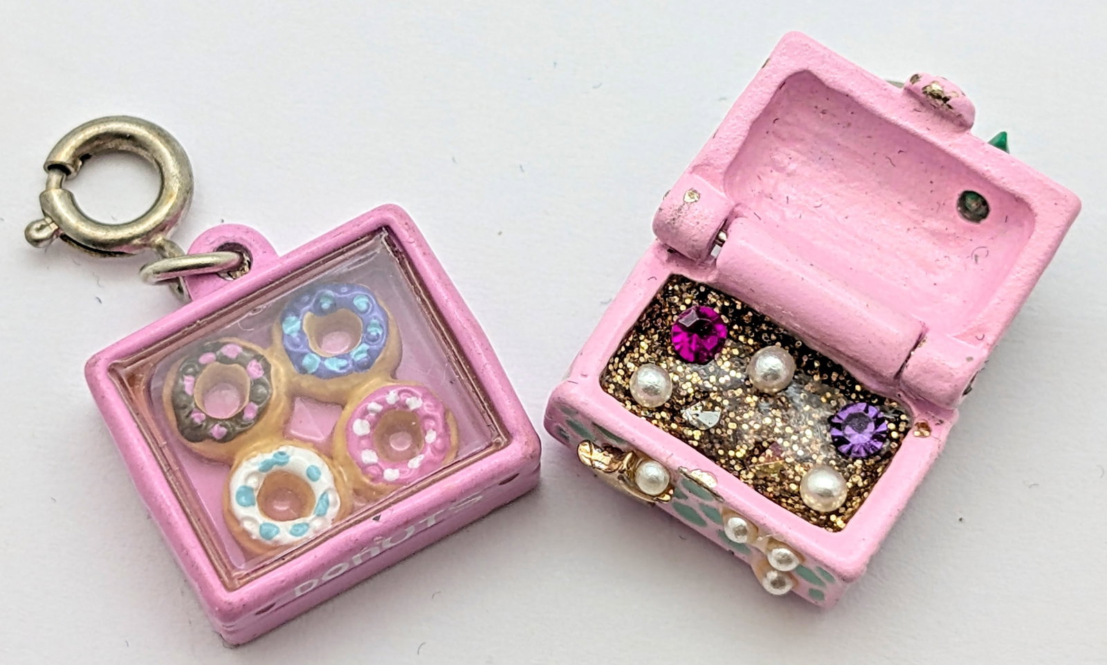 Large Lot of Pendants, Stick Pins, Brooches, Watch Pendants etc. - 5