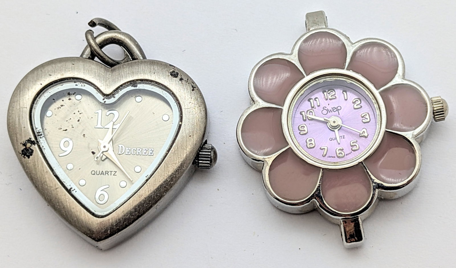 Large Lot of Pendants, Stick Pins, Brooches, Watch Pendants etc. - 6